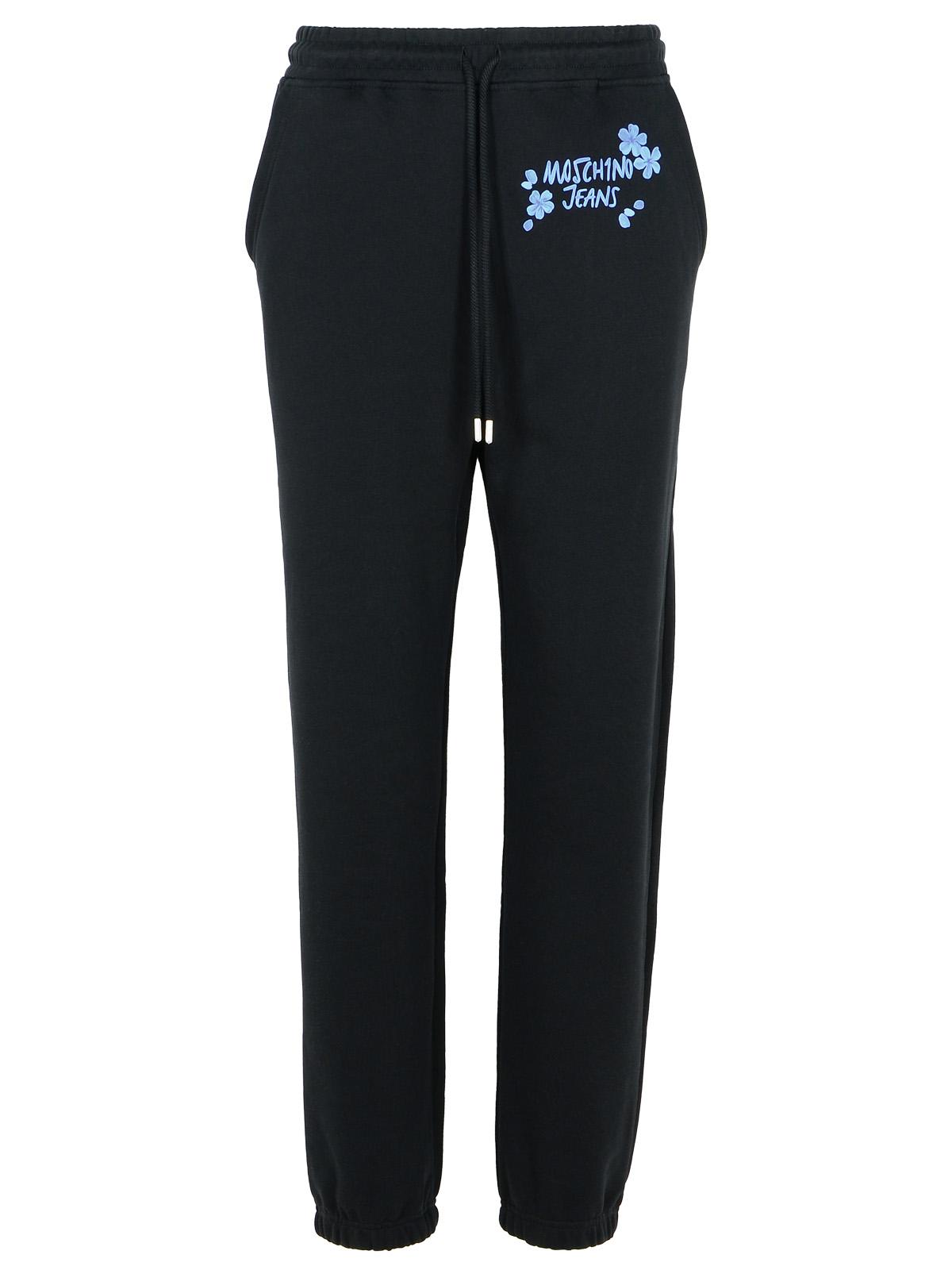 Moschino モスキーノジーンズブラックコットンジョガー - Image 5