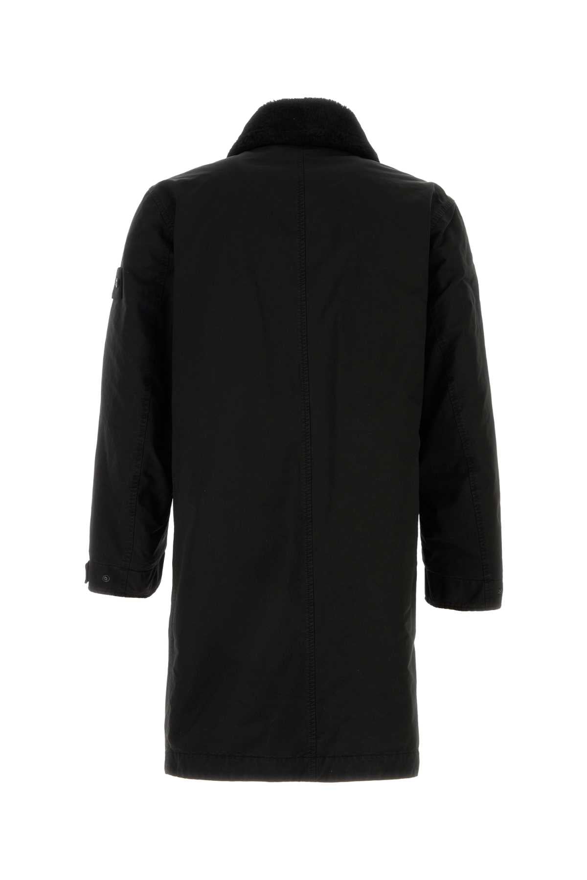 Stone Stone Island ブラック ポリエステル ブレンド ジャケット - Image 5