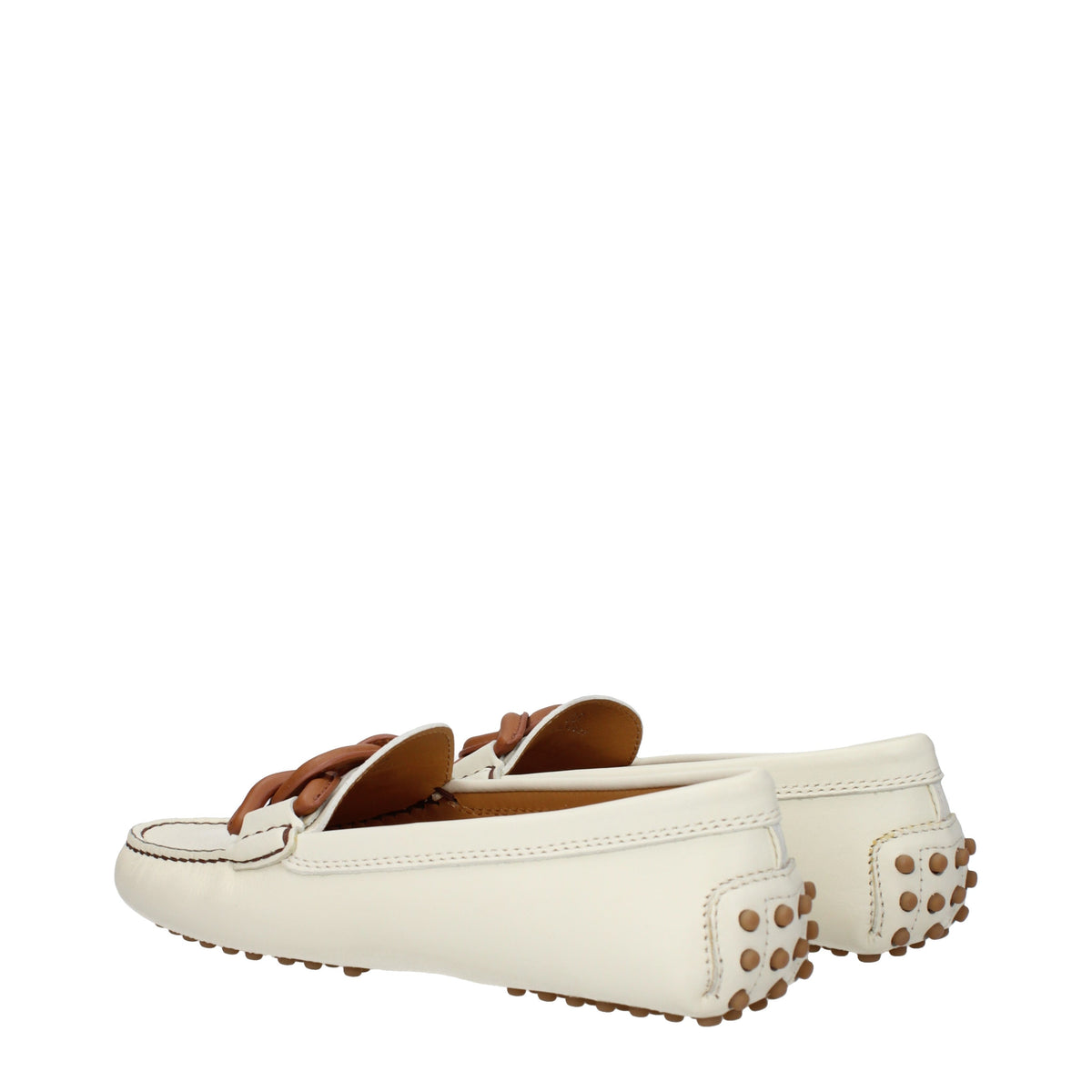 Tods トッド 'S Mocassini Women Skin White/Mousse - Image 5