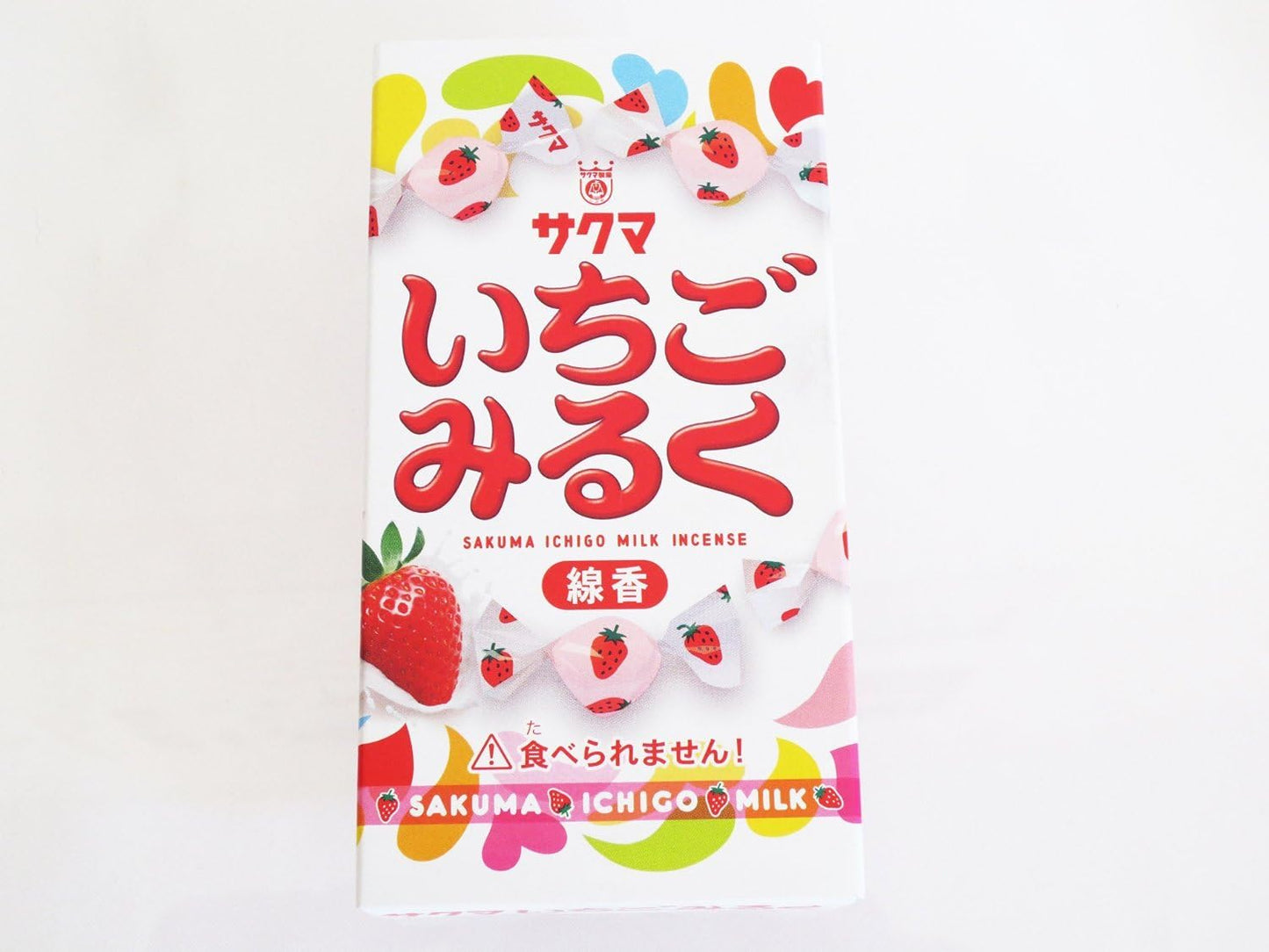 ミニ線香 いちごみるく 約50g いちごミルクキャンディの香りのお線香 ろうそく8本入り Cセット