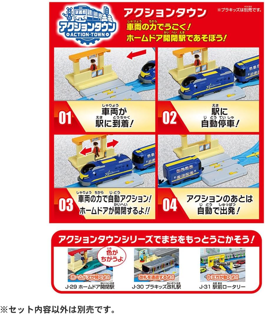 Takara Tomy Plarail Let's Move Your Town! Plarail Best Selection Set Train Toy for Ages 3 and Up