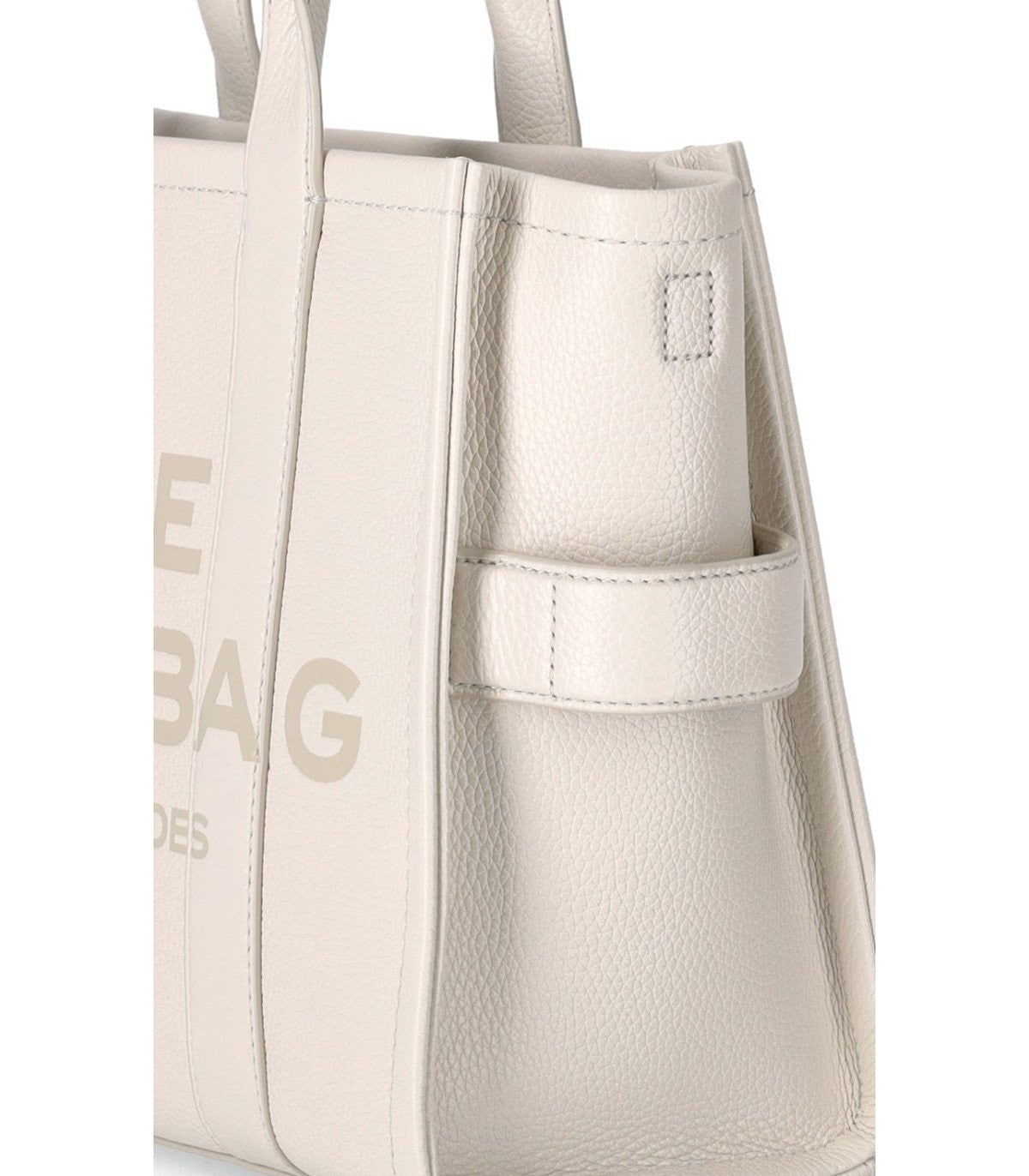 Marc マークジェイコブスレザーミディアムトートコットンハンドバッグ - Image 5