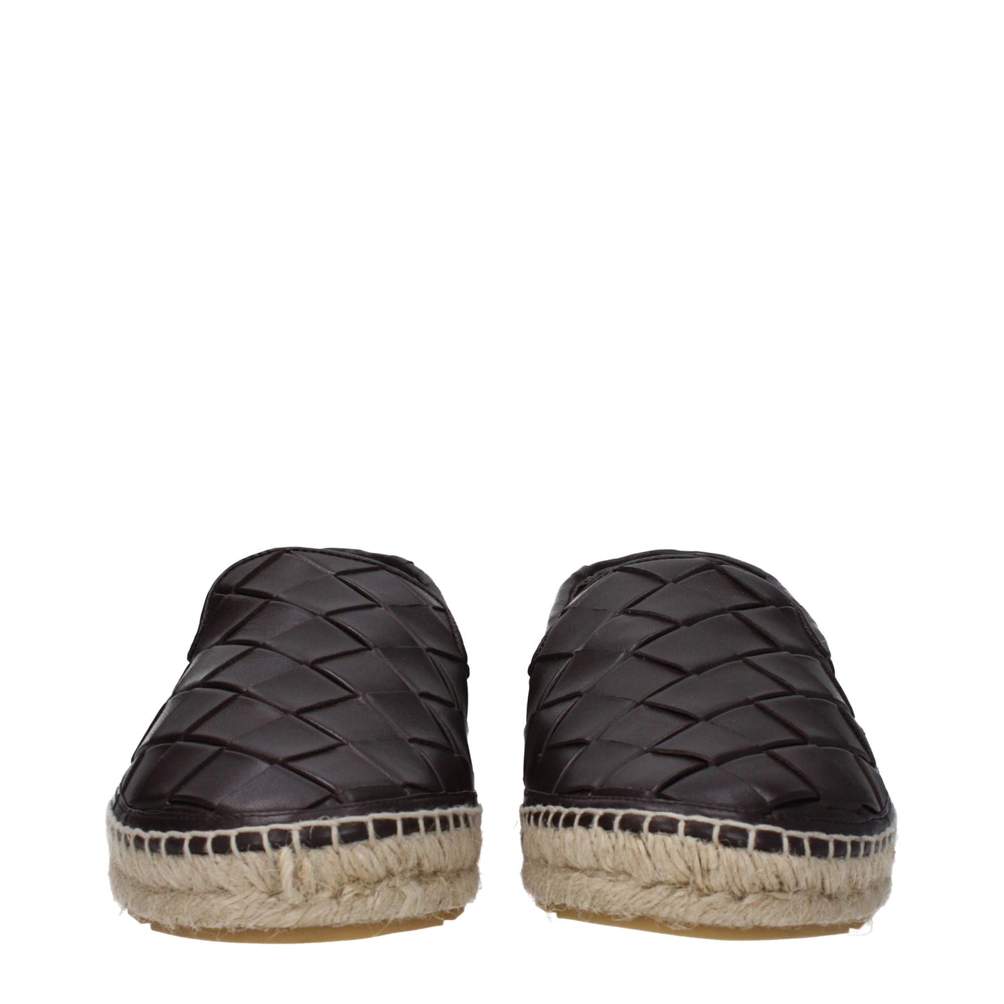 Bottega Veneta Espadrillesジャケットレザーブラウン/ダークチョコレート - Image 5