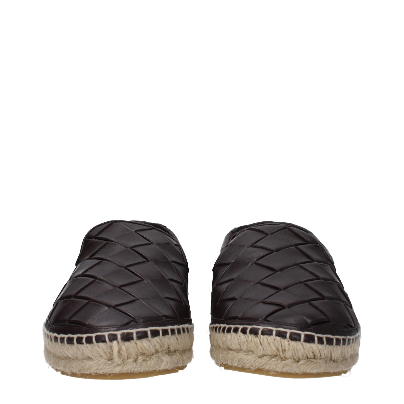 Bottega Veneta Espadrillesジャケットレザーブラウン/ダークチョコレート - Image 5