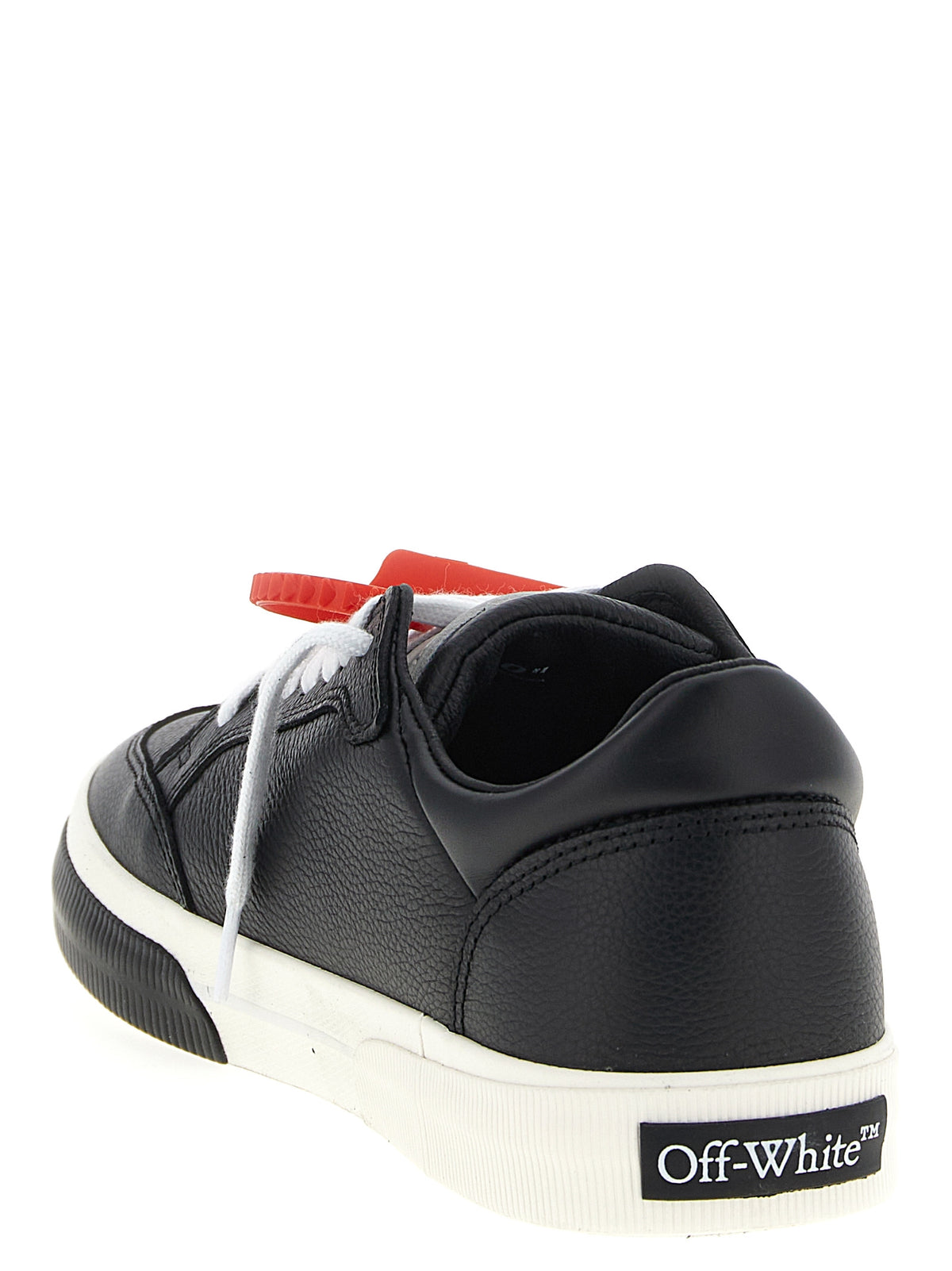 Off Off White 'New Low Vulcanized Leather' Sneakers - Image 5
