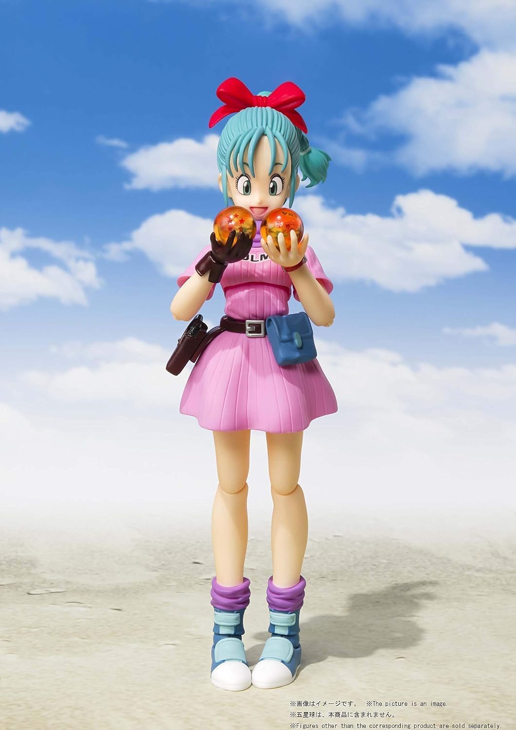 S.H. Figuarts Dragon Ball Bloomers - Beginning of the Great Adventure - (Resale Version) Approx. 5.3 inches (135 mm), ABS & PVC Pre-painted Action Figure