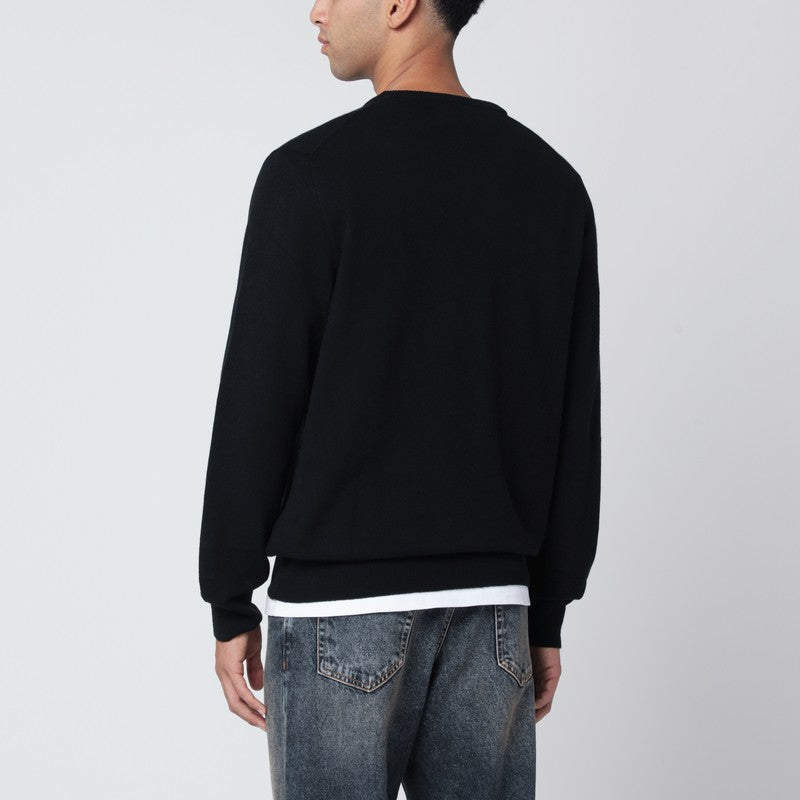 Polo ポロラルフローレンブラックウールセーター - Image 5