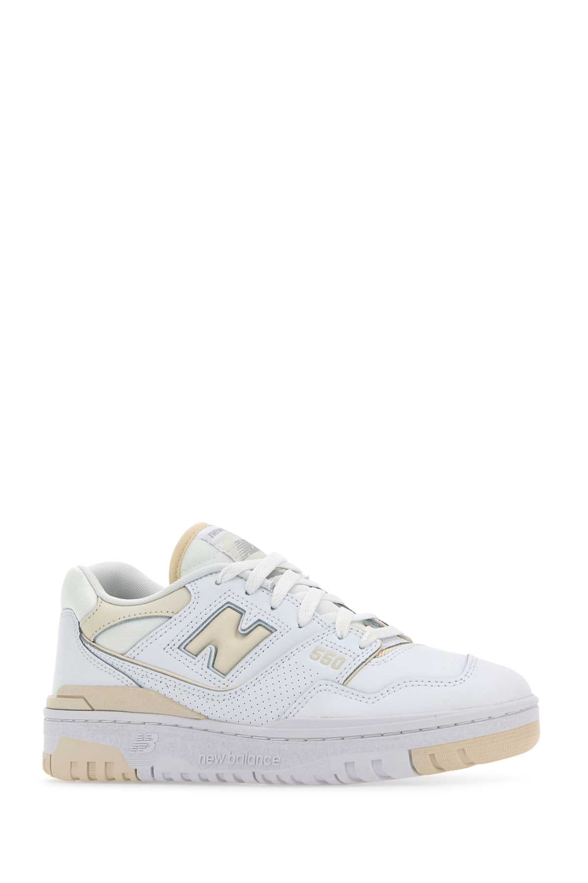 Designer Brand ニューバランスツートーンレザー550スニーカー - Image 5
