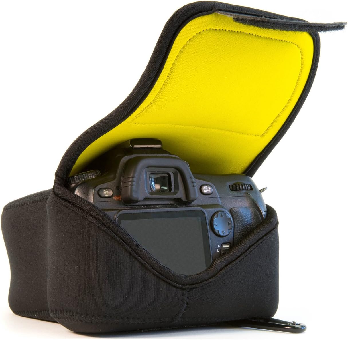 MegaGear ''超軽量' ネオプレン製カメラケース カバー プロテクター デジタル一眼レフカメラ Nikon D5600 D3200 D3300 D3100 Nikon D5300 D5500 D5200 D5100 D3400 用 (18～55mm レンズ搭載)