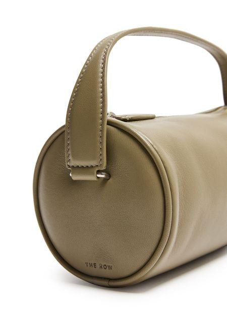 Round 90'S handbag in leather - Image 5