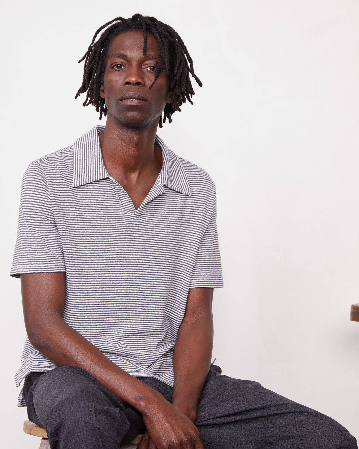 Off Officine Generale T Shirts And Polos Grey - Image 5