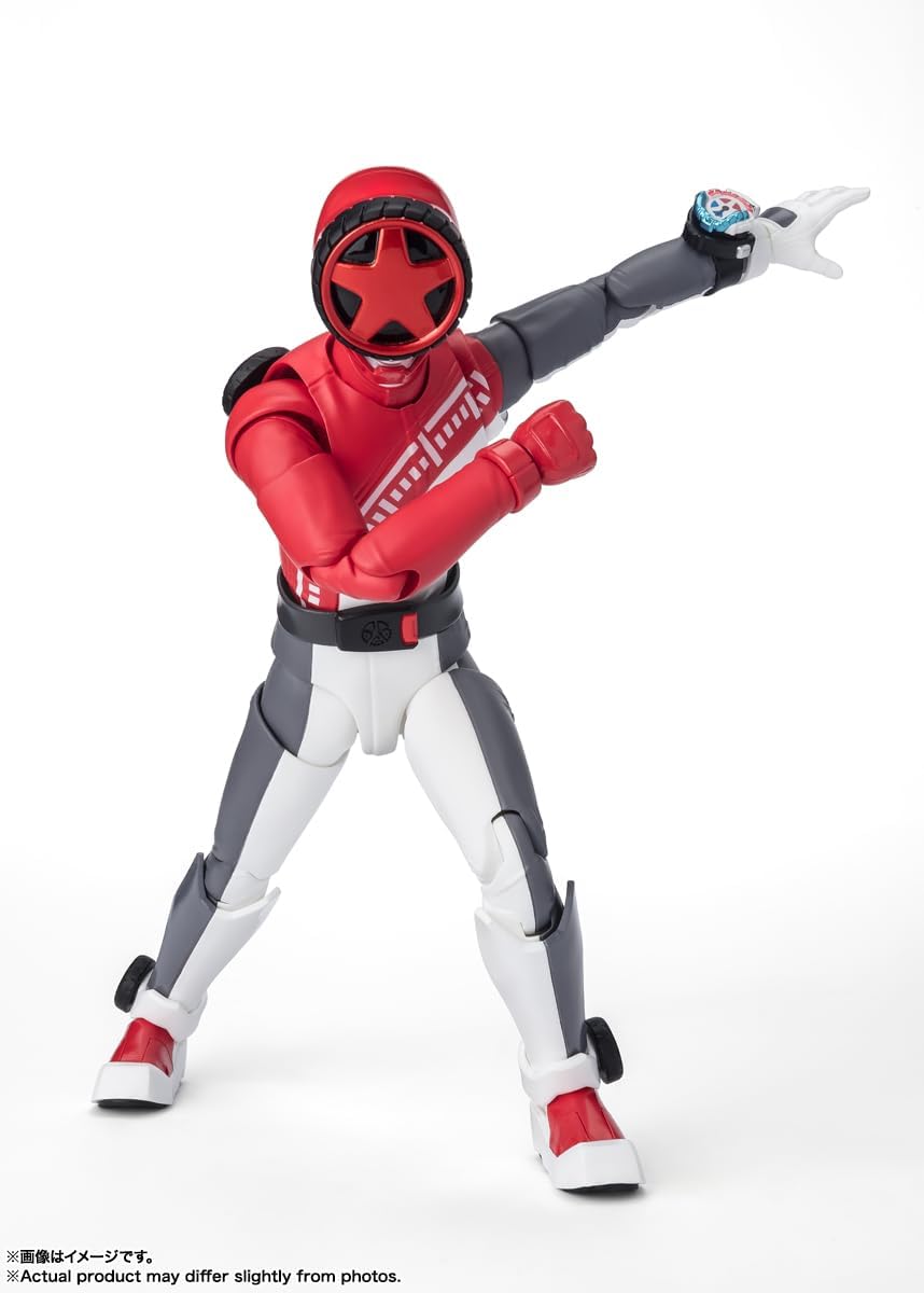 S.H. Figuarts Bakujo Sentai Bumbunger, Bundred, Approx. 5.7 inches (145 mm), PVC & ABS, Pre-painted Action Figure