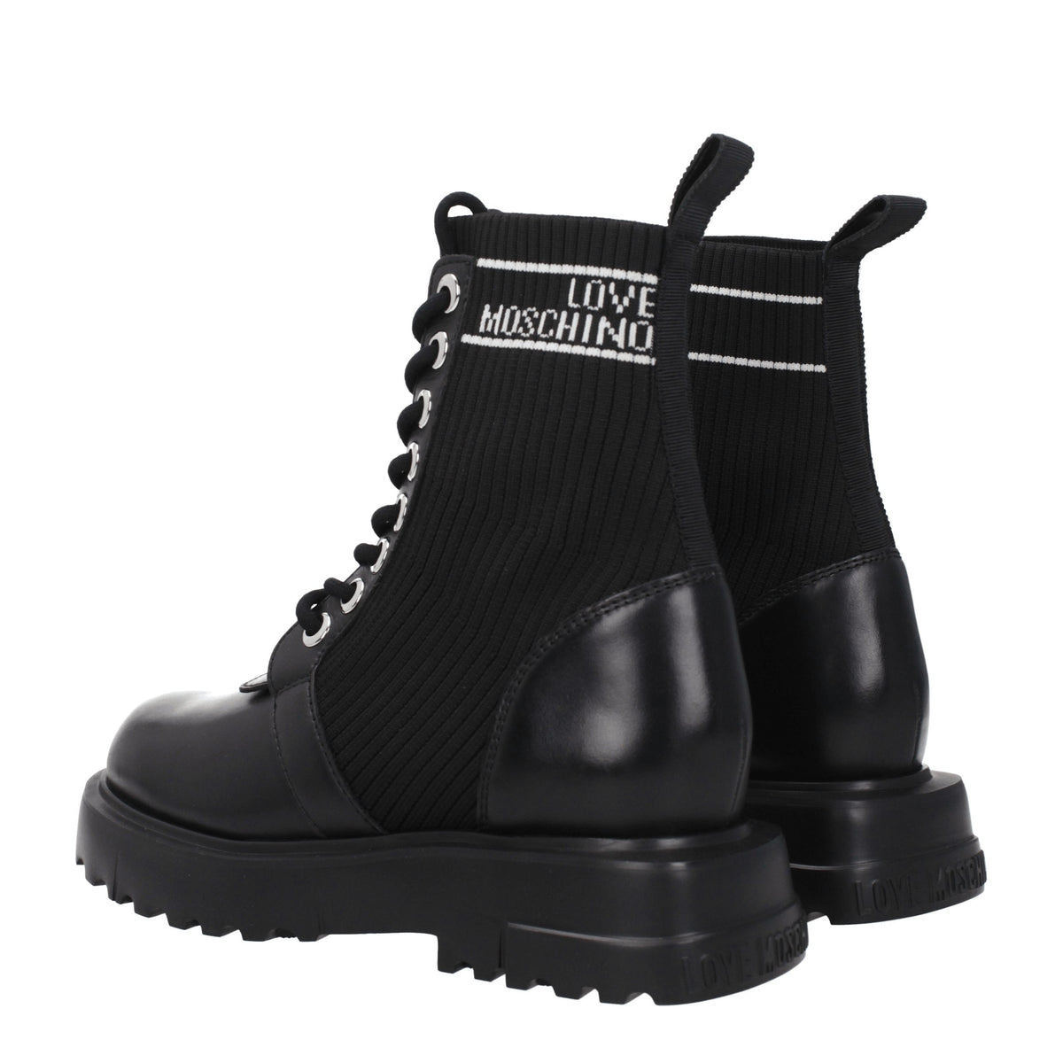 Moschino モスキーノブーツレザーブラックが大好きです - Image 5