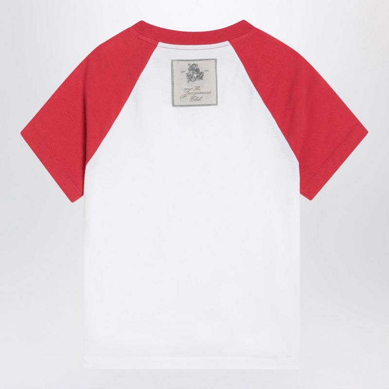 Jacquemus Jacquemus Baseball White/Red T Shirt - Image 5