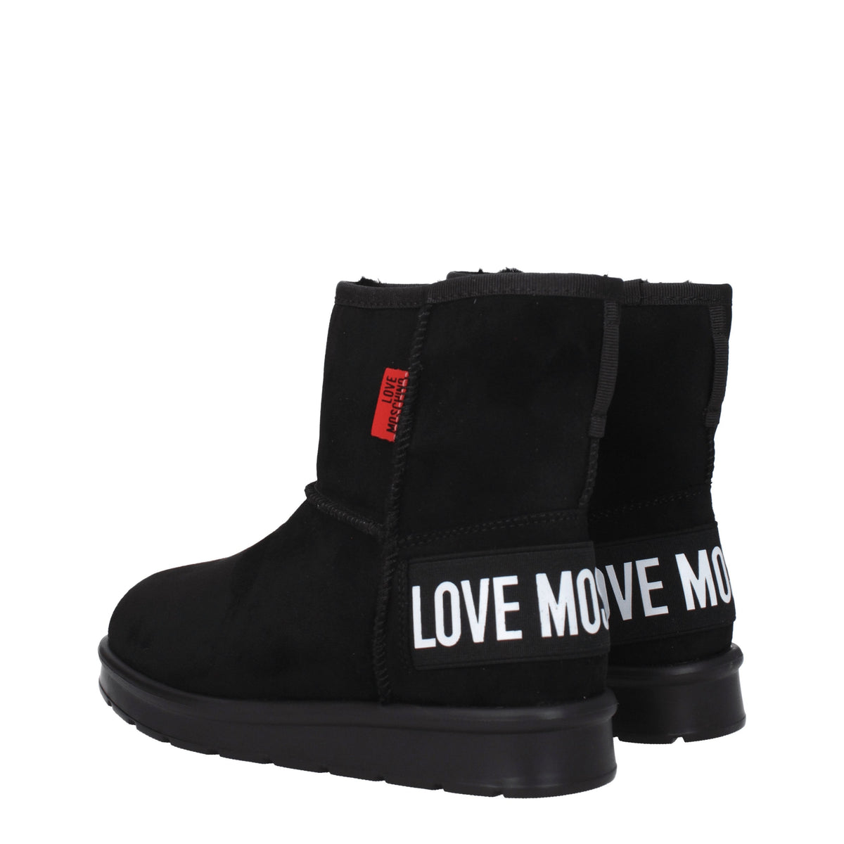 Moschino モスキーノブーツの女性がブラックスエードを愛する - Image 5