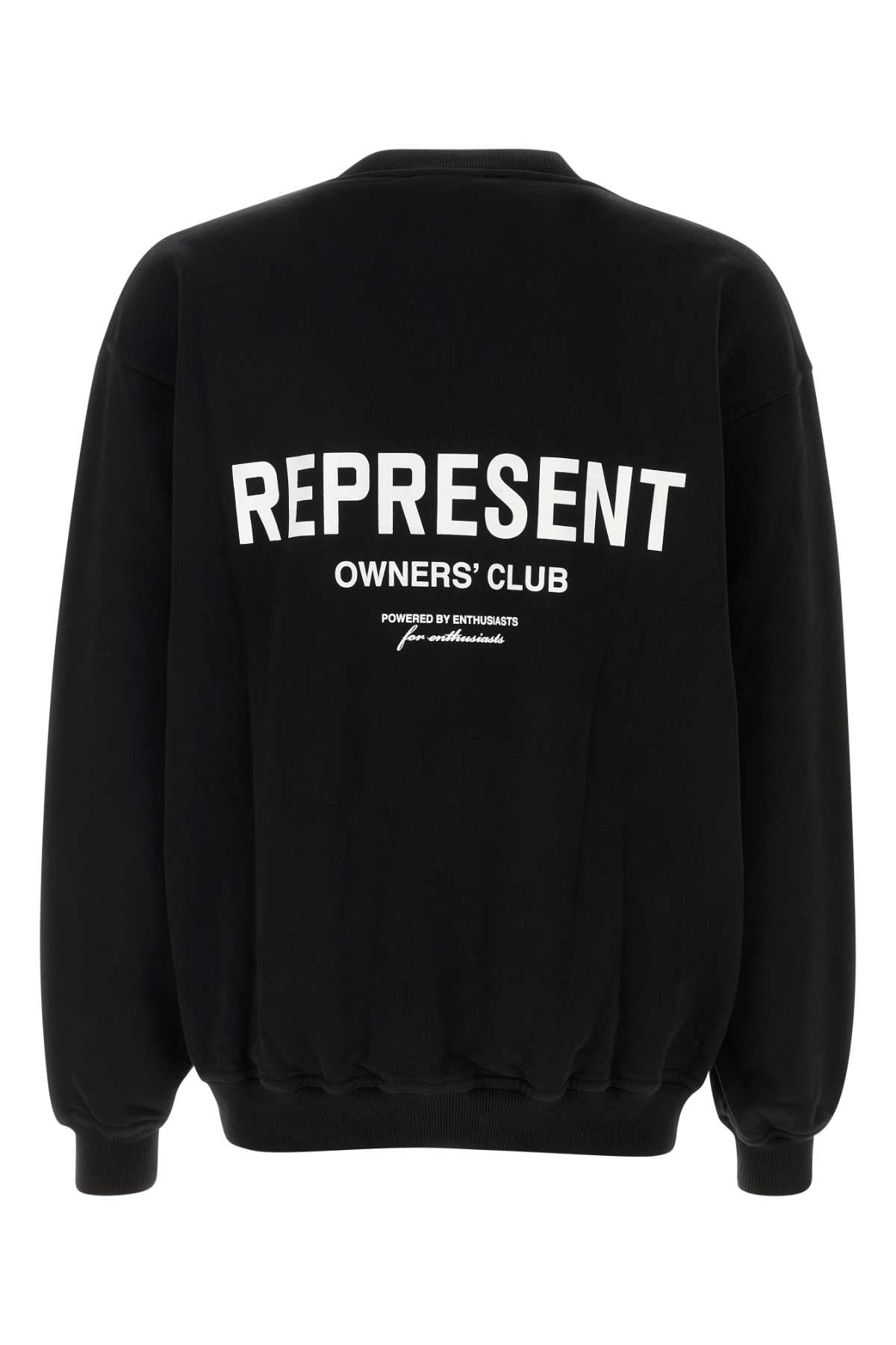 Represent 代表黒綿は所有者クラブのスウェットシャツを代表します - Image 5