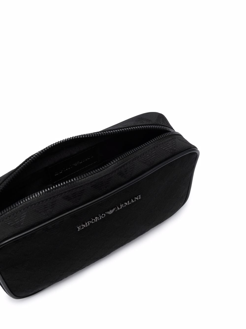 Emporio Emporio Armani Exclusive Allover Logo Wash Bag - Image 5