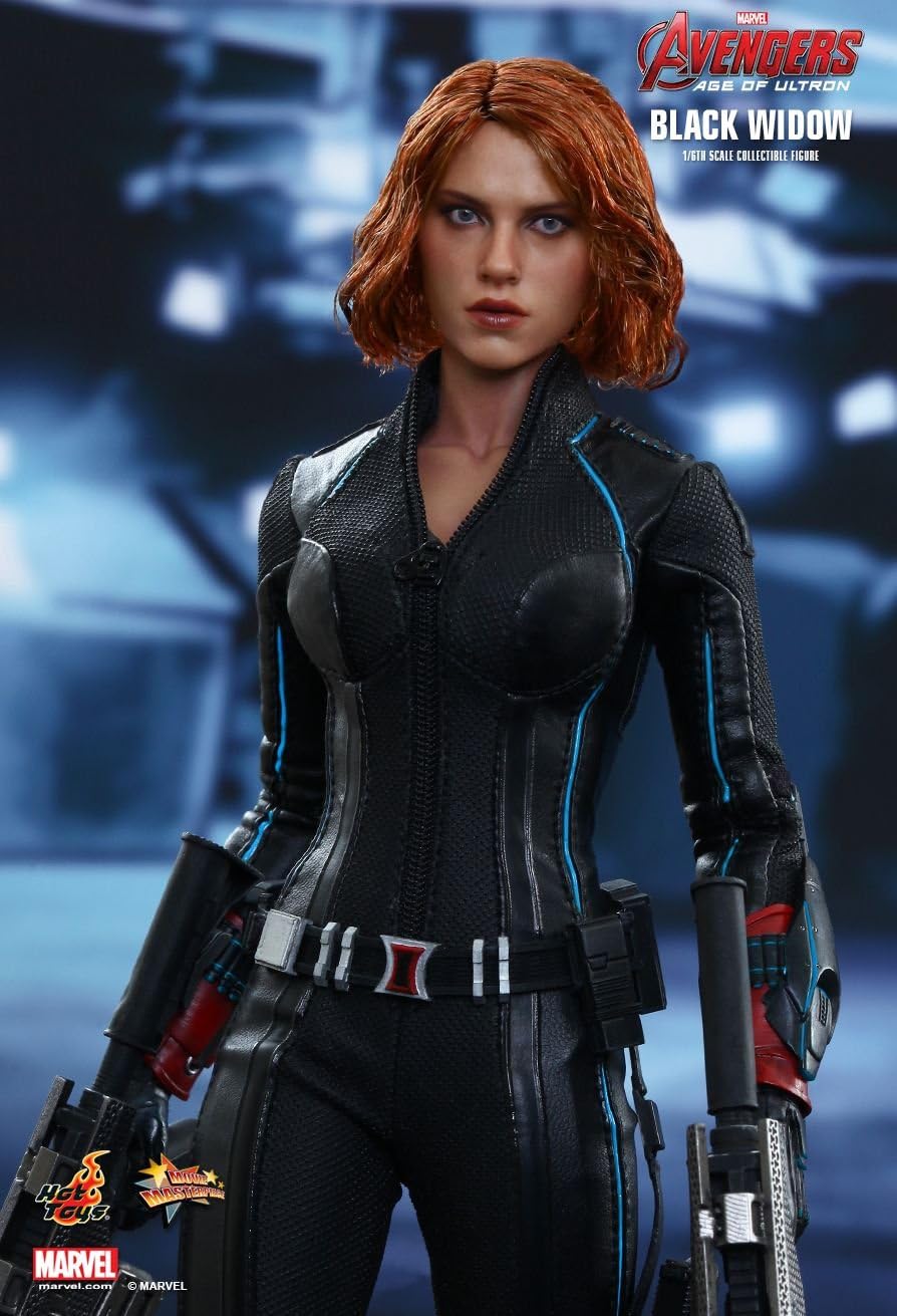 Movie Masterpiece Avengers/ The Age of Ultron Black Widow 1/6 Scale Plastice Painted Action Figure
