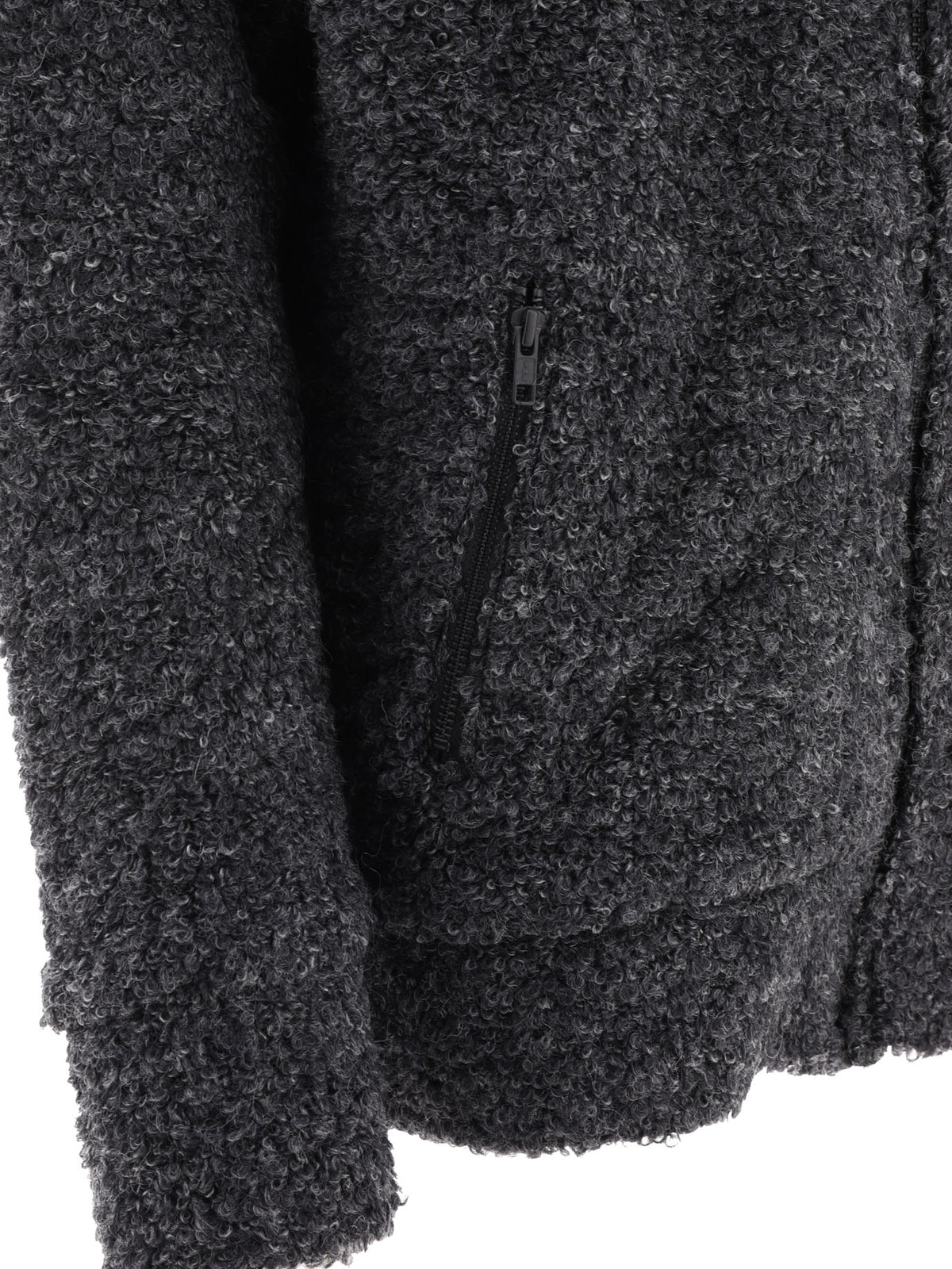 Junya Junya Watanabe Man Textured Drawstring Zippedパーカー - Image 5