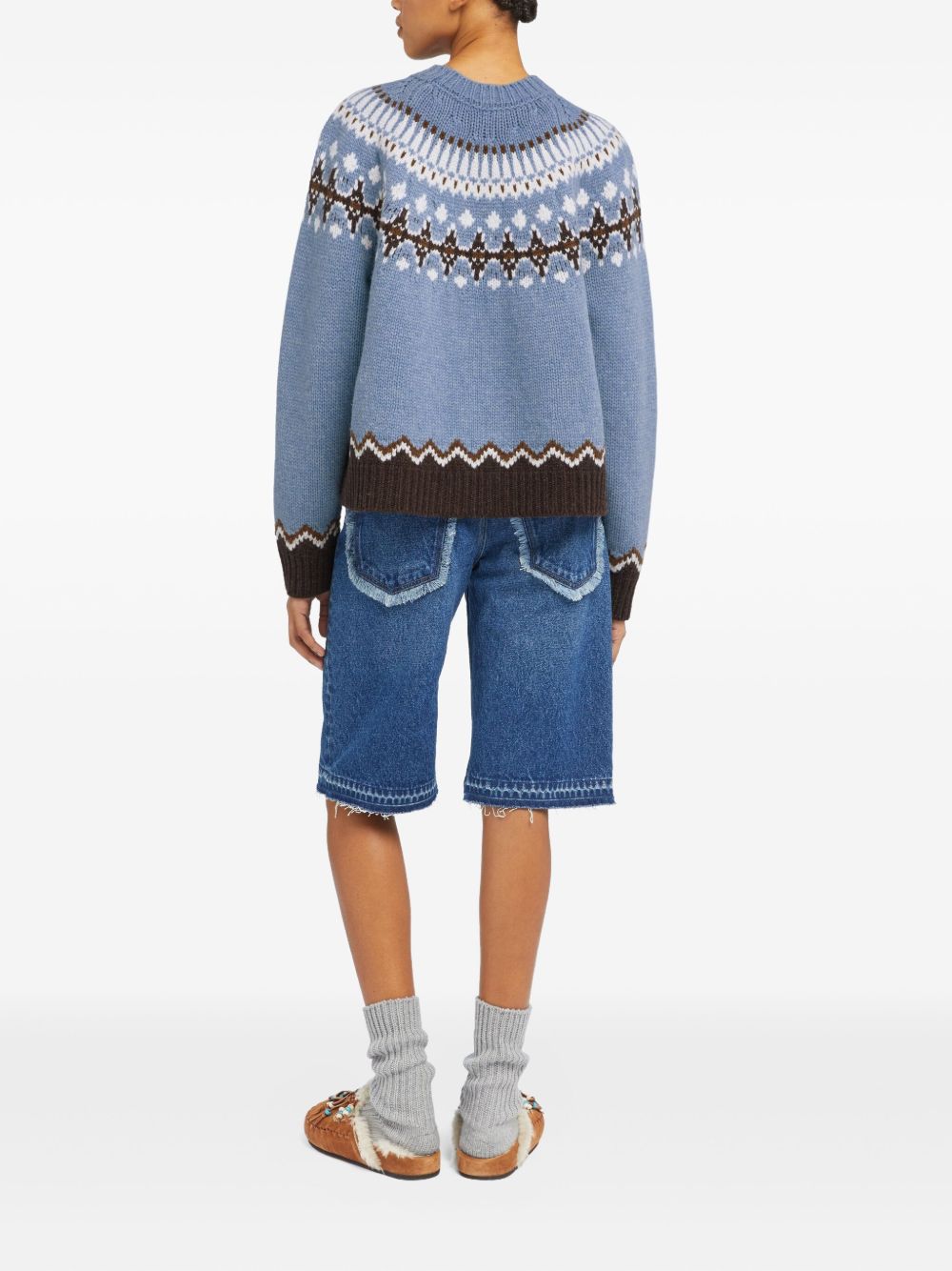 Alanui Sweet Winter Wool Crewneckジャンパー - Image 5
