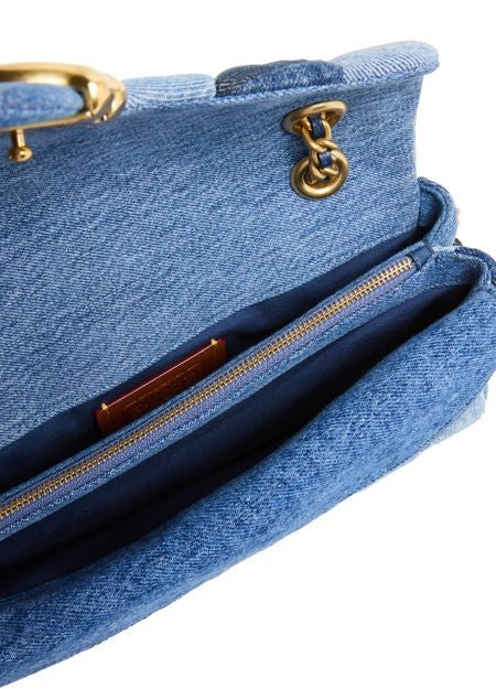 COACH Tabby 26 quilted patchwork denim shoulder bag - Image 5