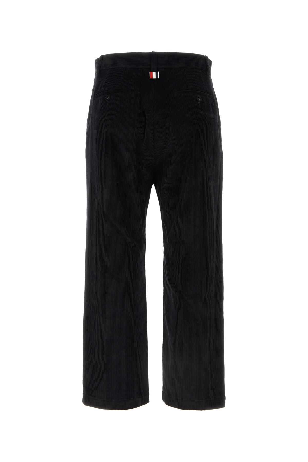 Thom Thom Browne Black Corduroy Pant - Image 5