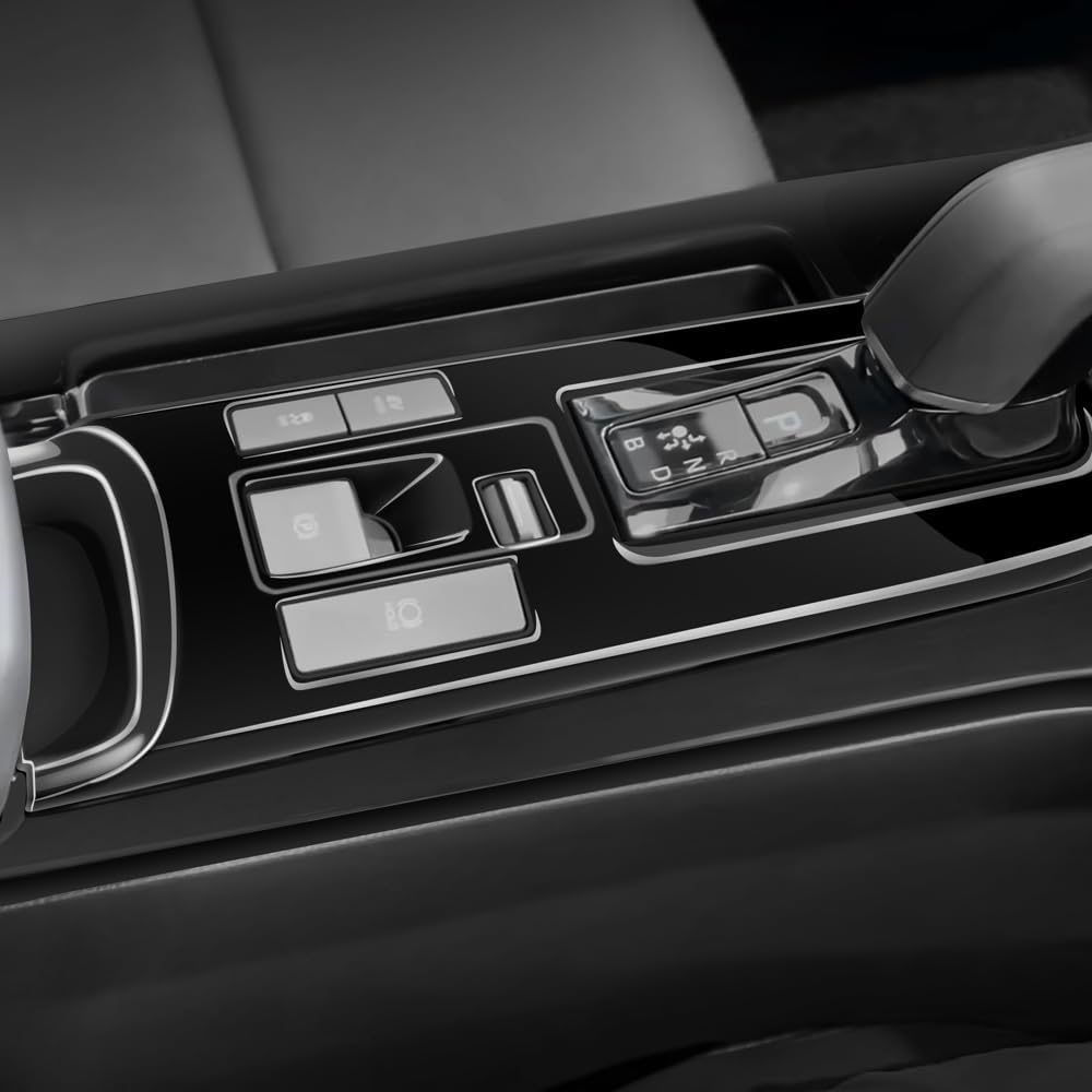 [GIKAKU] Toyota Prius 60 Series Exclusive Accessory Parts Shift Lever Panel PRIUS 60 Series Interior Panel Dress Up Interior Parts Garnish (Piano Black)