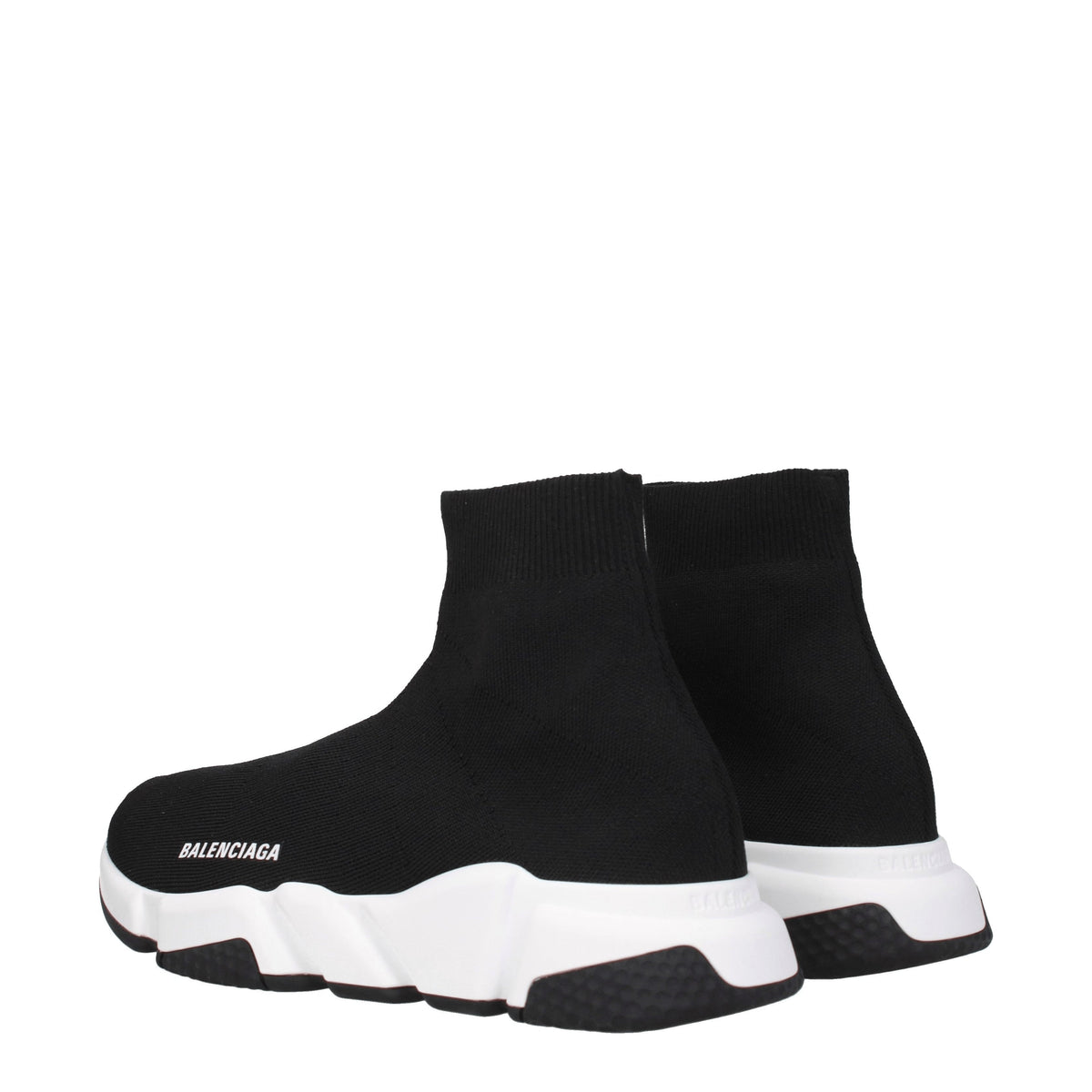 Balenciaga バレンシアガスニーカースピードメンズファブリックブラック/ホワイト - Image 5