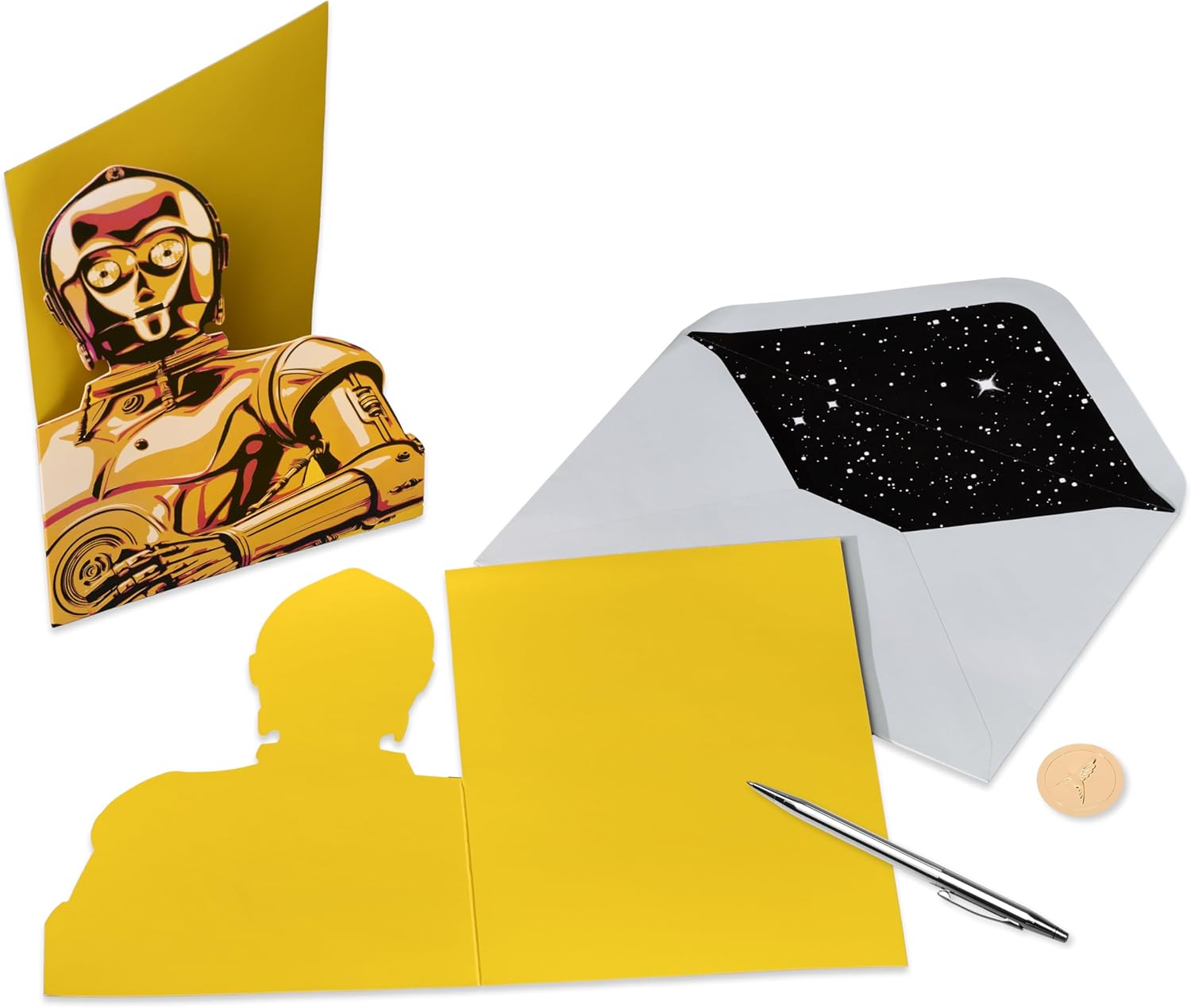 Papyrus - Surtido de tarjetas en blanco de Star Wars (20 unidades)