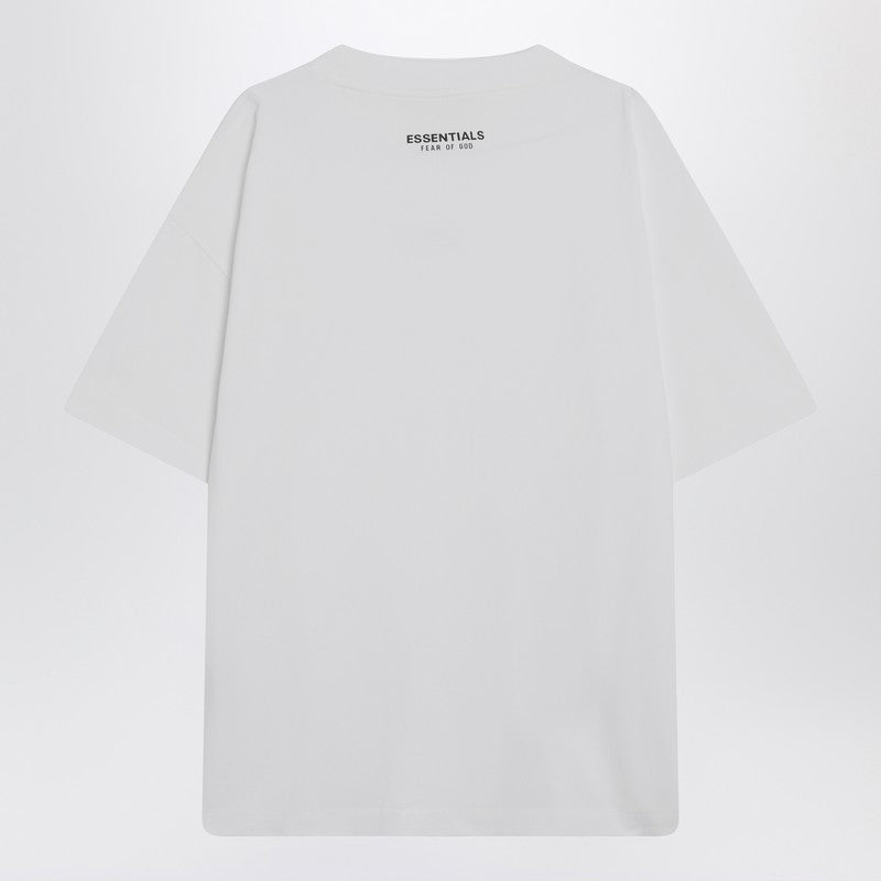 Fear 神への恐怖はホワイトコットンTシャツです - Image 5