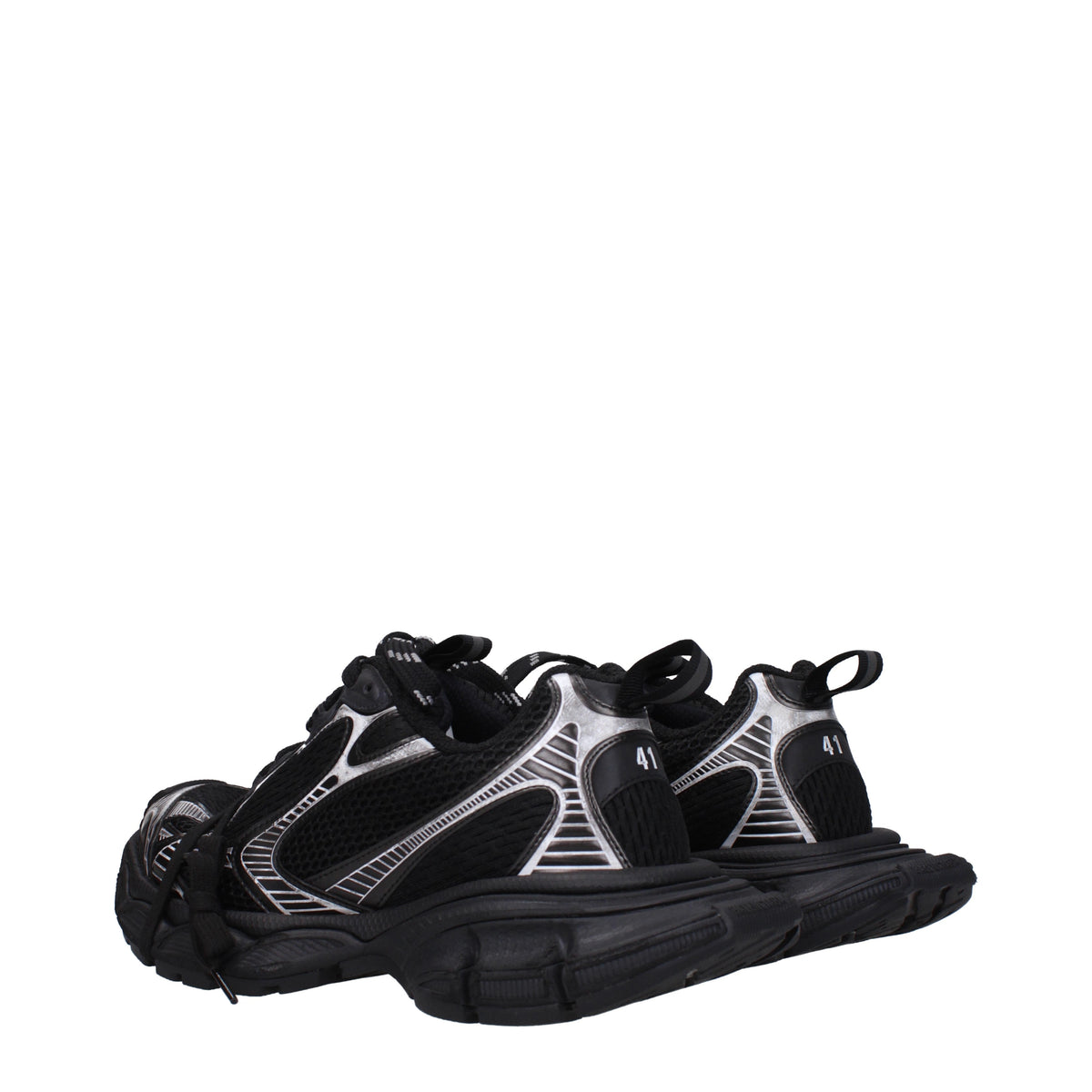 Balenciaga バレンシアガスニーカー3xlマンファブリックブラック/ホワイト - Image 5