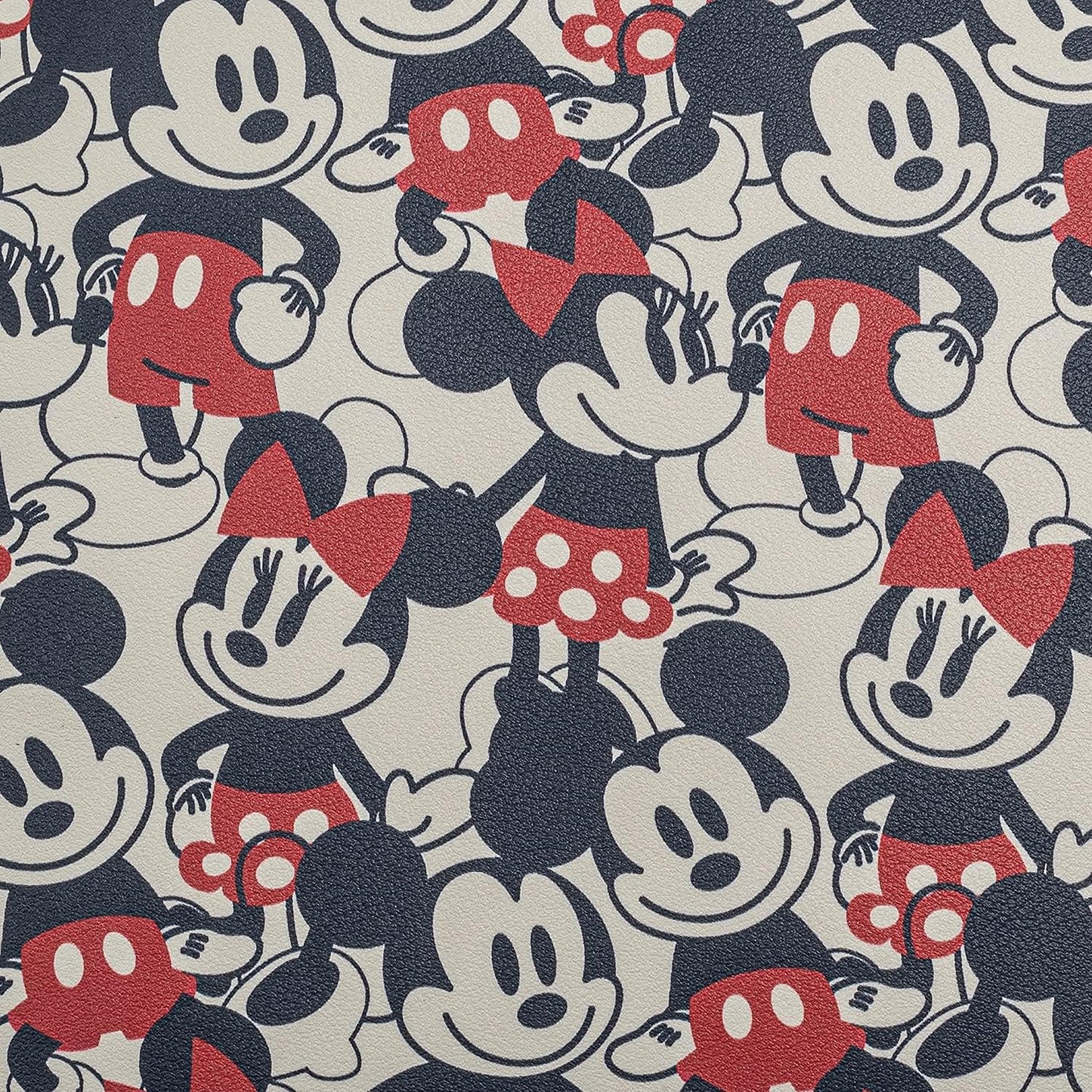 Loungefly Disney Mickey Minnie Mouse Mini Mochila Bolso AOP Rojo Azul Marino