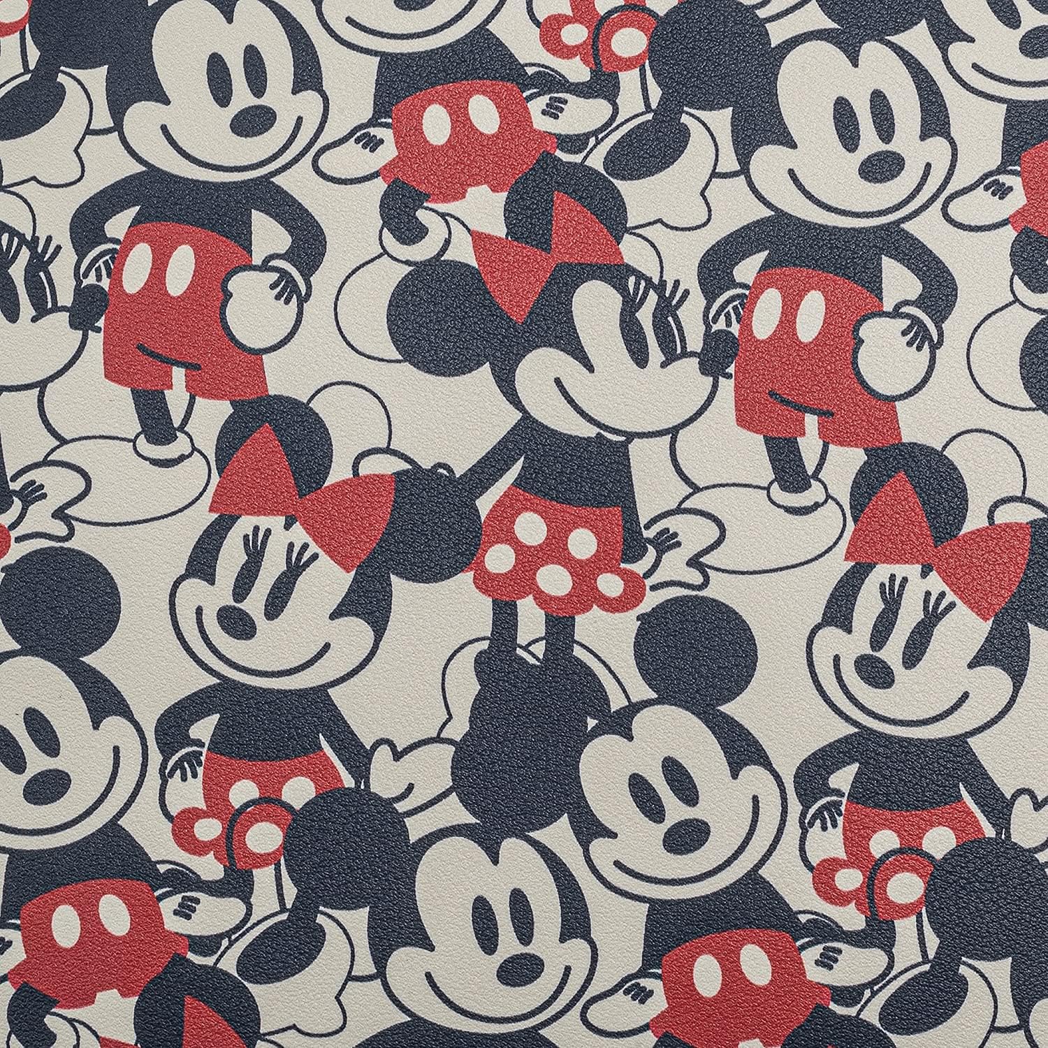 Loungefly Disney Mickey Minnie Mouse Mini Mochila Bolso AOP Rojo Azul Marino