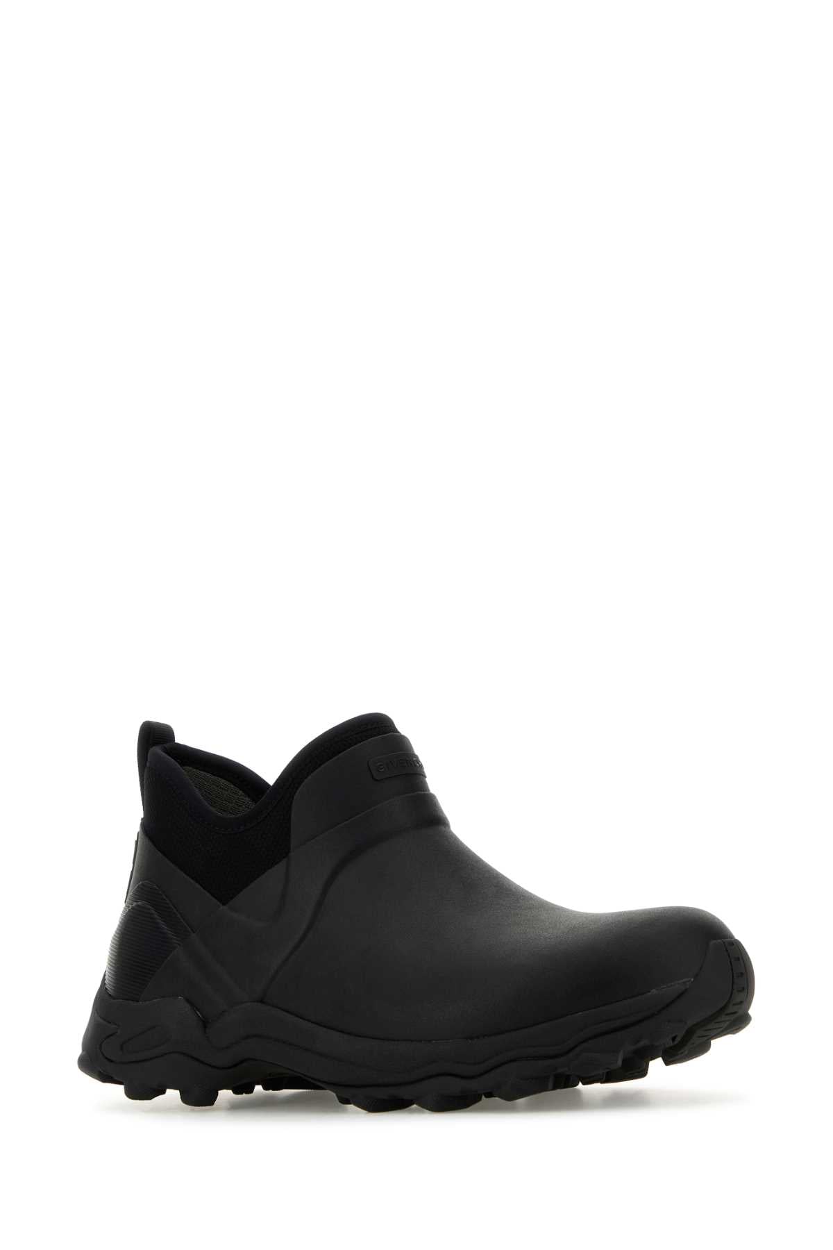 Givenchy Givenchy Black Rubber Slip Ons - Image 5