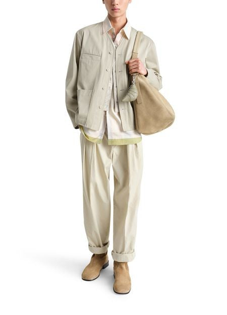 LEMAIRE ノーカラー オーバーシャツ - Image 5