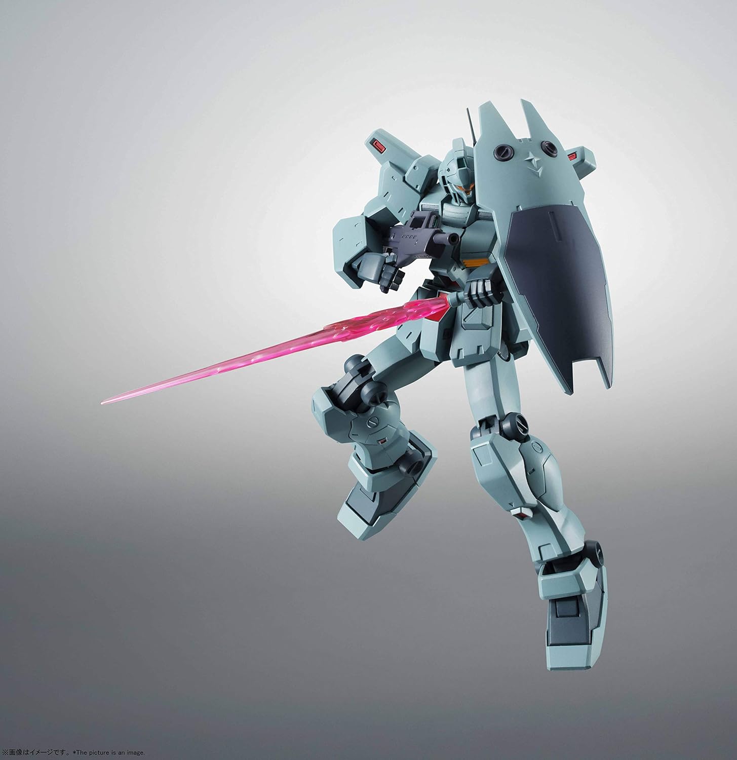 Robot Spirits Mobile Suit Gundam 0083 [Side MS] RGM-79N Gym Custom Version, A.N.I.M.E. Approx. 4.9 inches (125 mm), ABS & PVC Pre-painted Action Figure