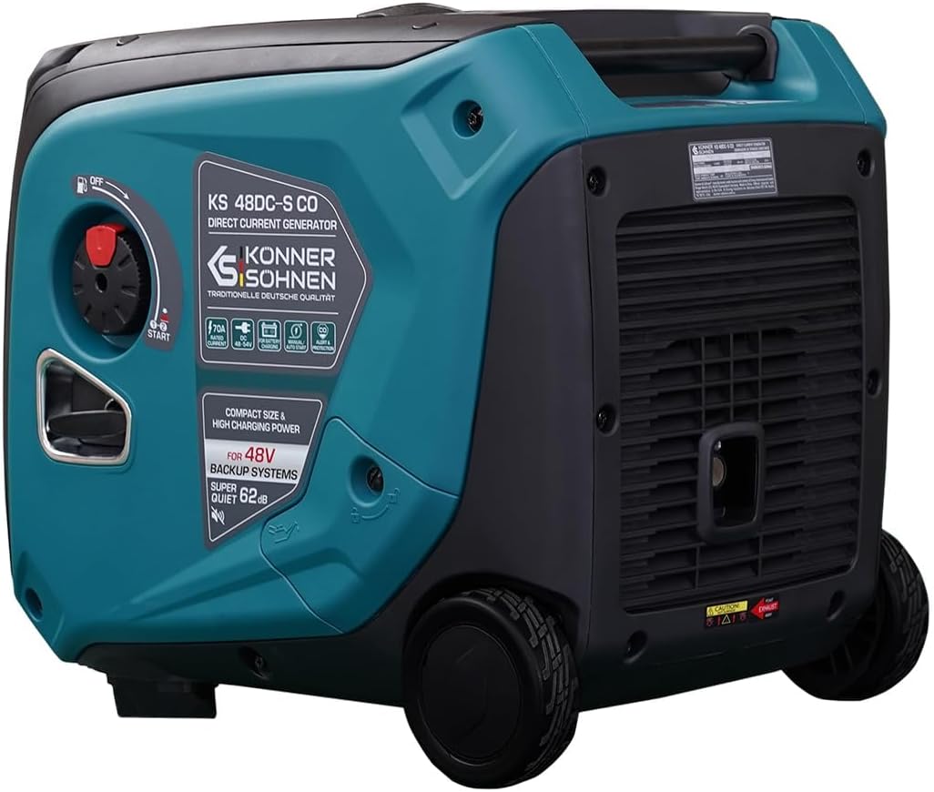 Konner&Sohnen ドイツDCジェネレーター 48-54Vバッテリー搭載システム用 | 70A 低燃費技術 COセンサー 自動&外部モード 直接接続 KS 48DC-S CO