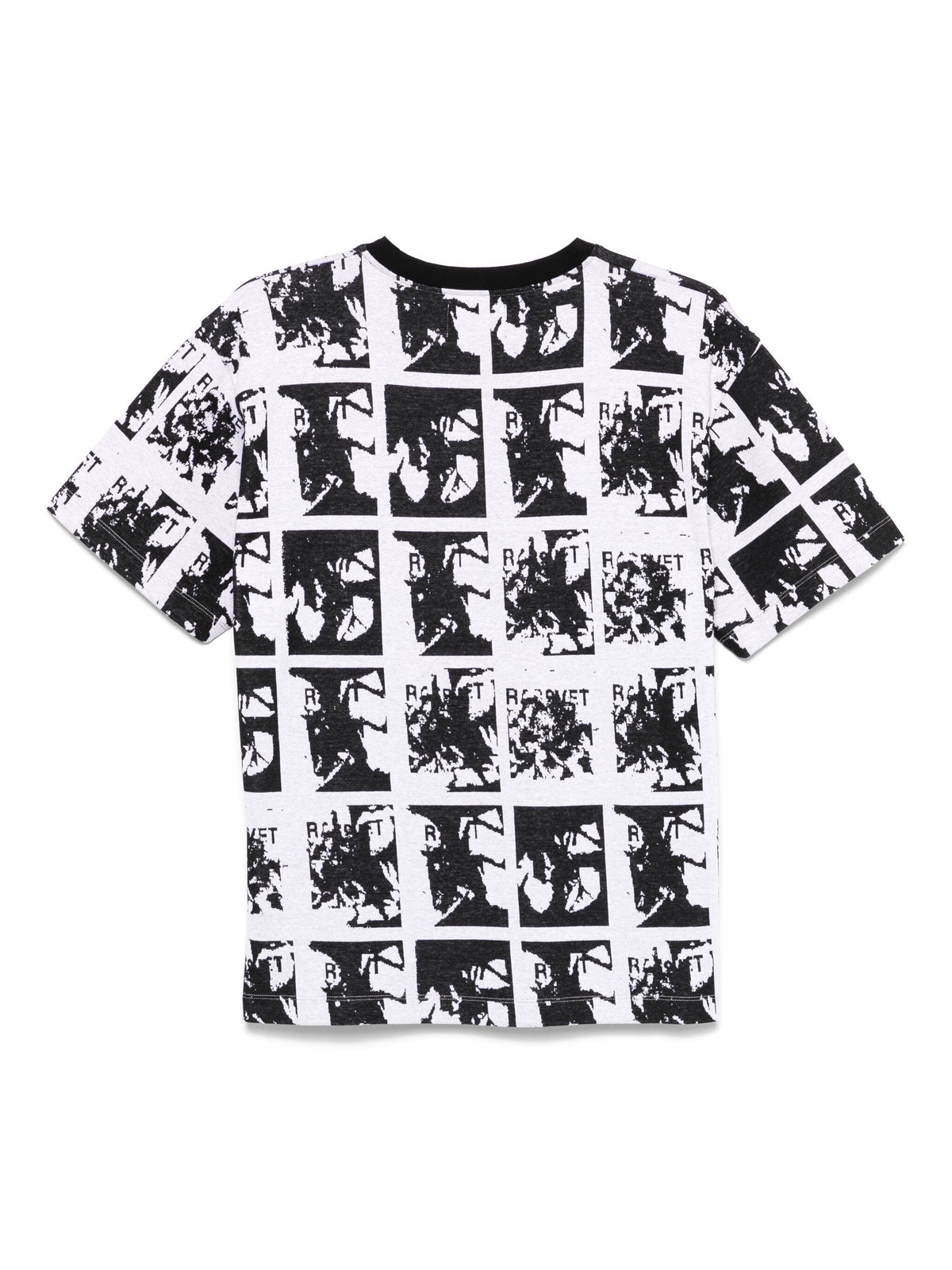 Rassvet Rassvet（Package）Men Flower Jacquard Tee Shats Knit - Image 5