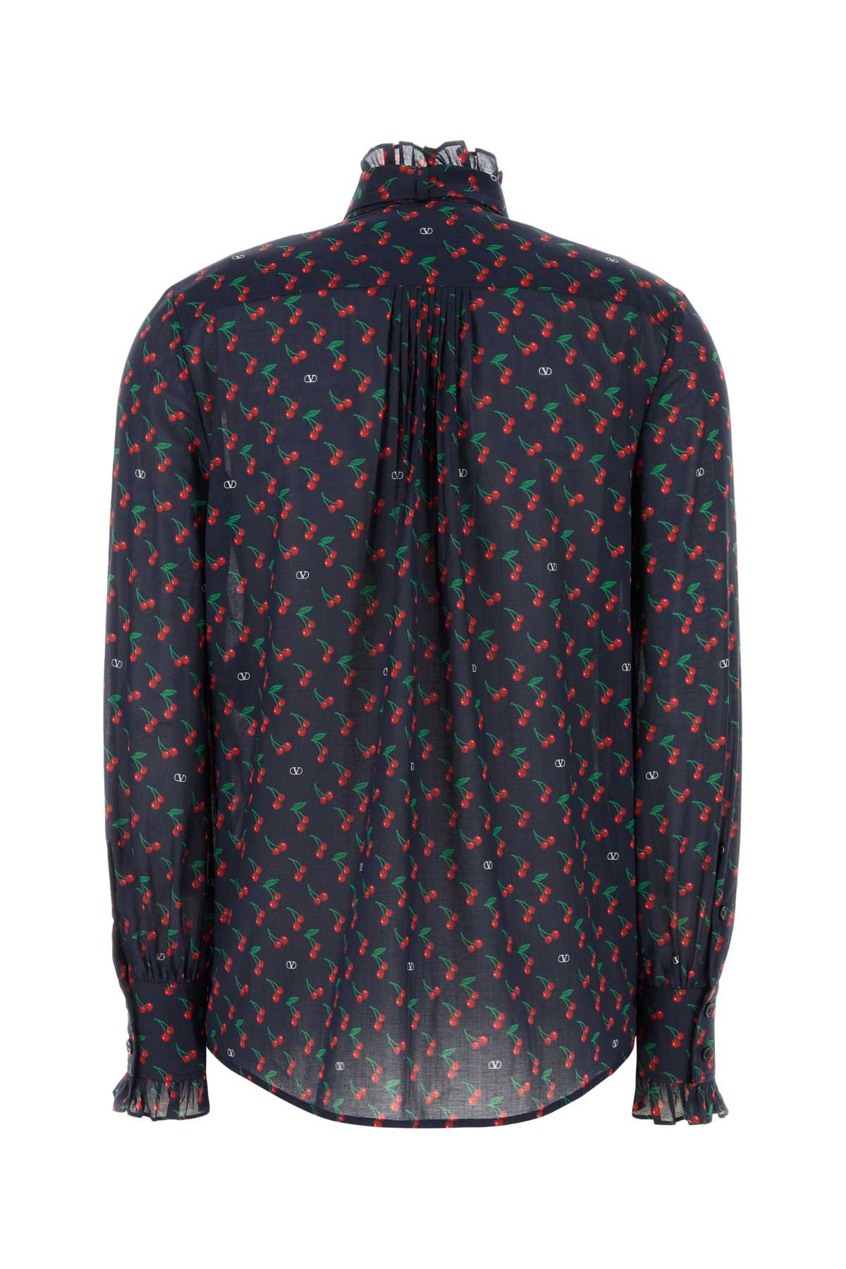 Valentino ヴァレンティーノガラヴァニプリントコットンシャツ - Image 5