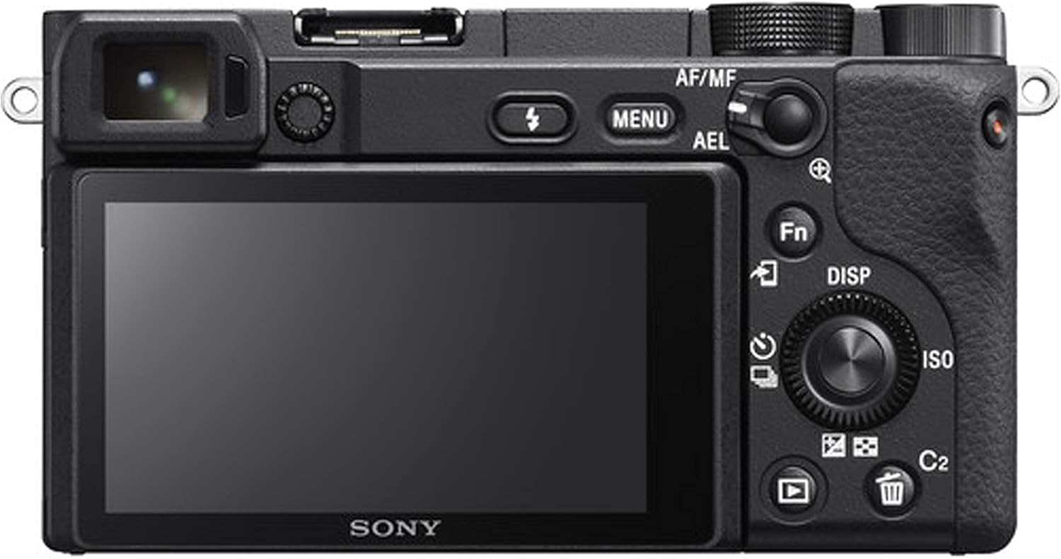 カーディナルカメラ-Sony Sony Alpha a6400 ミラーレスカメラ 18-135mmと55-210mmレンズビデオバンドル+LEDビデオライト+マイク+極速度64GBメモリ(21個セット)、ILCE-6400M/B
