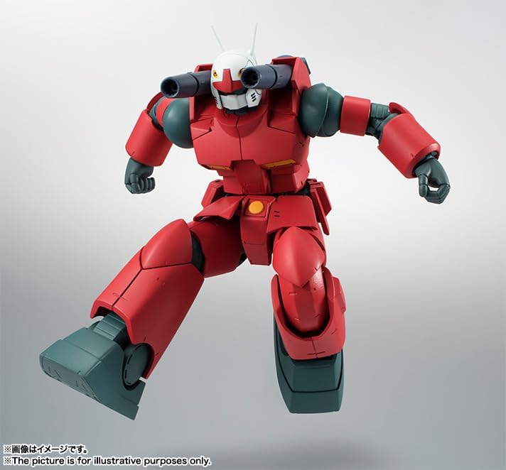 BANDAI SPIRITS ROBOT Spirits Mobile Suit Gundam RX-77-2 Gun Cannon Ver. A.N.I.M.E. (Resale Version), Approx. 4.9 inches (125 mm), PVC & ABS, Painted Action Figure
