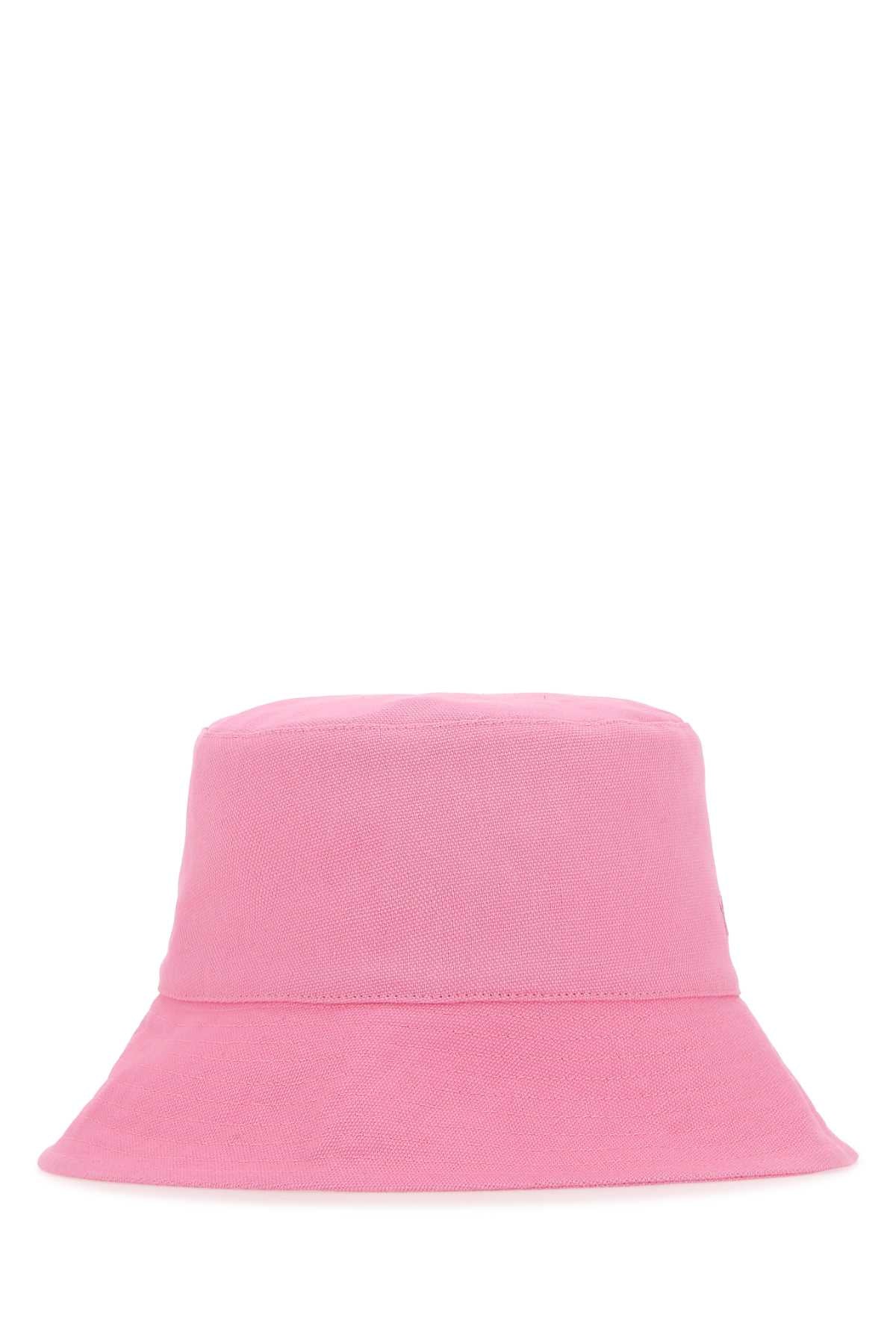 Nanushka ナヌシュカピンクコットンハット - Image 5