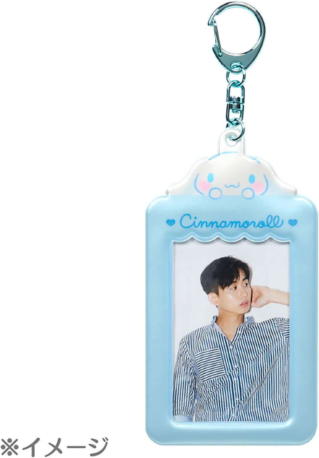 Sanrio 493775 Hello Kitty Holder for Cheki (Enjoy Idol) PVC / Steel, Storage Size: Approx. 2.1 x 3.4 inches (5.4 x 8.6 cm), Card Case