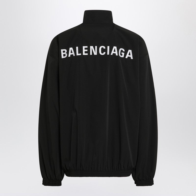 Balenciaga バレンシアガバレンシアガバックジップスウェットシャツブラック - Image 5