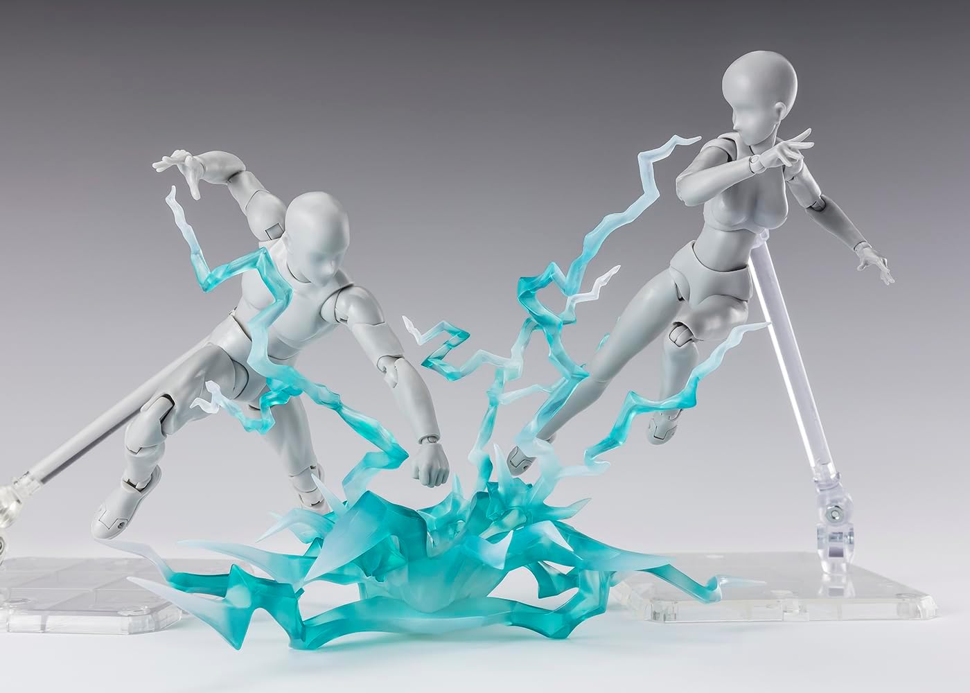 BANDAI SPIRITS Tamashii EFFECT THUNDER Green Ver. for S.H. Figuarts Approx. 9.4 inches (240 mm), PVC & ABS Effect Parts for Figures