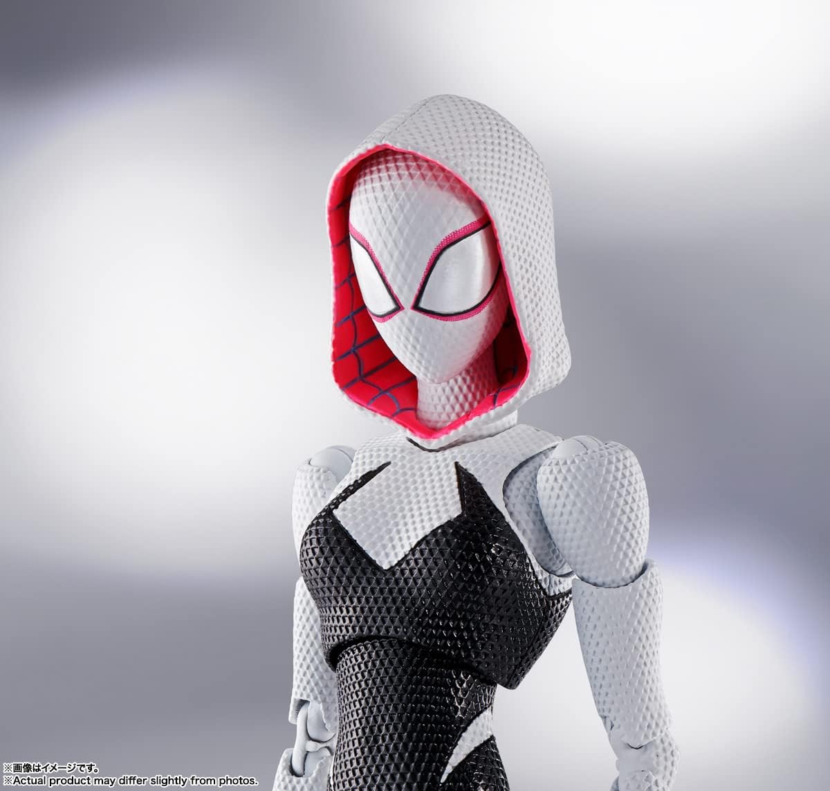 S.H. Figuarts Spider-Man: Across the Spider-Bath Spider Gwen, Approx. 5.9 inches (150 mm), ABS & PVC, Pre-painted Action Figure