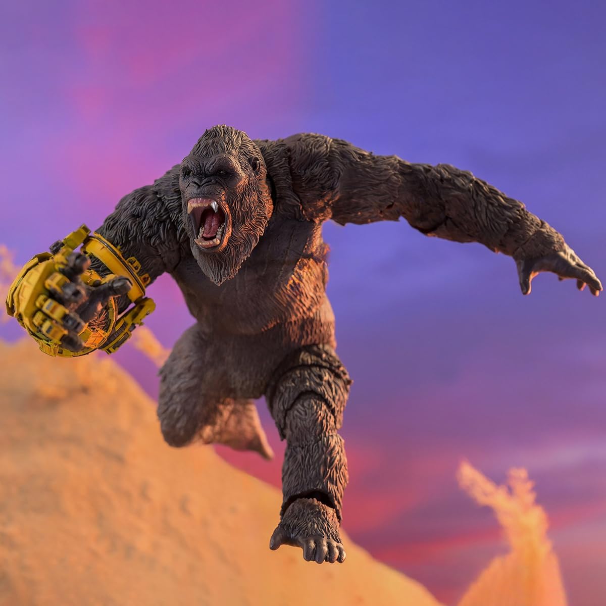 HiPlay Hiya Toys Godzilla vs Kong: A New Empire, Mechanical Glove Ver. Exquisite Basic Action Figure, EBG0433, Painted Finished Product