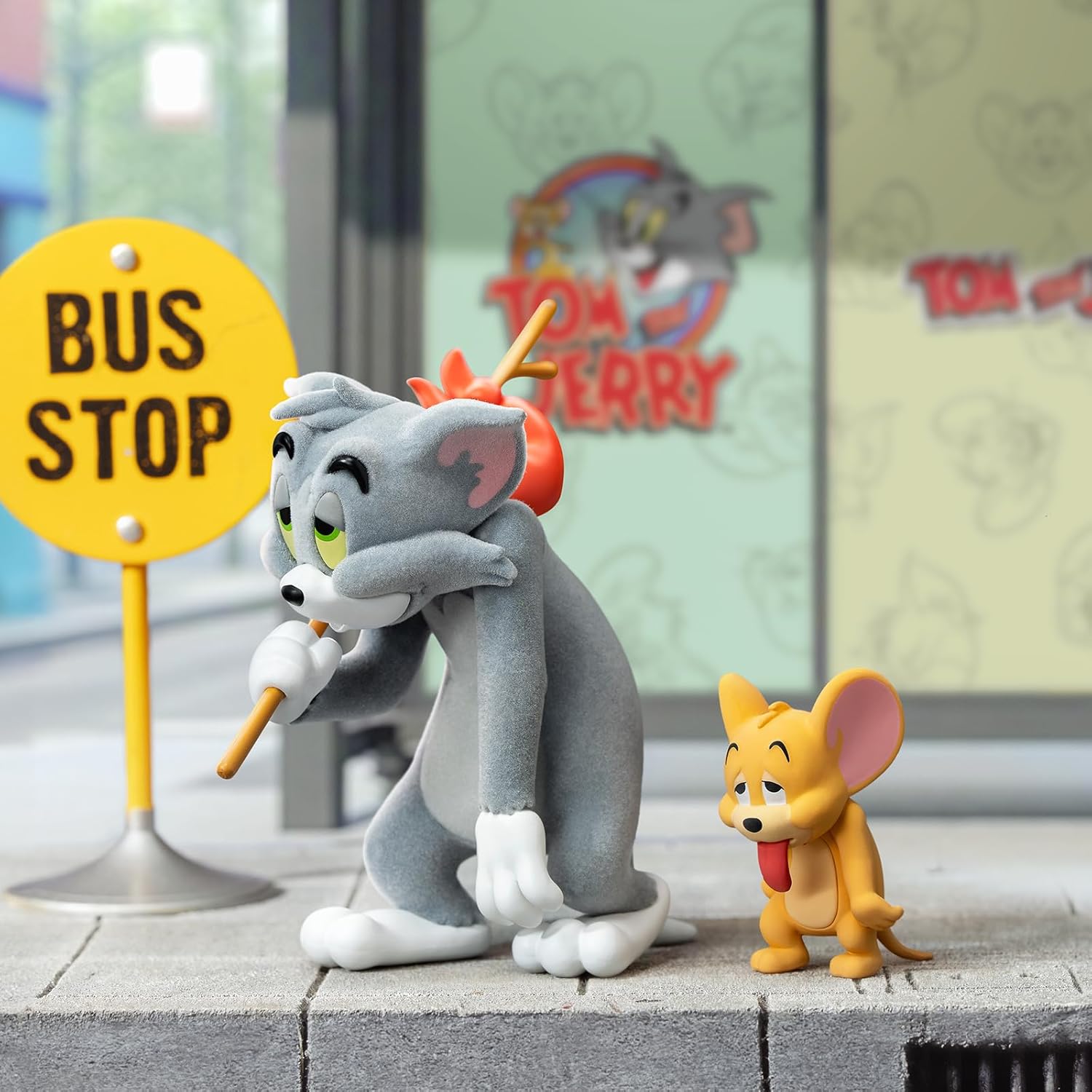 52TOYS BLINDBOX TOM and JERRY:States of Mind Series Blind Box Blind Box Tredding Figurine Tom and Jerry Painted Toy Doll Collection Toy Great Gift for Kids Collectors Birthday Christmas 8cm (Pack of