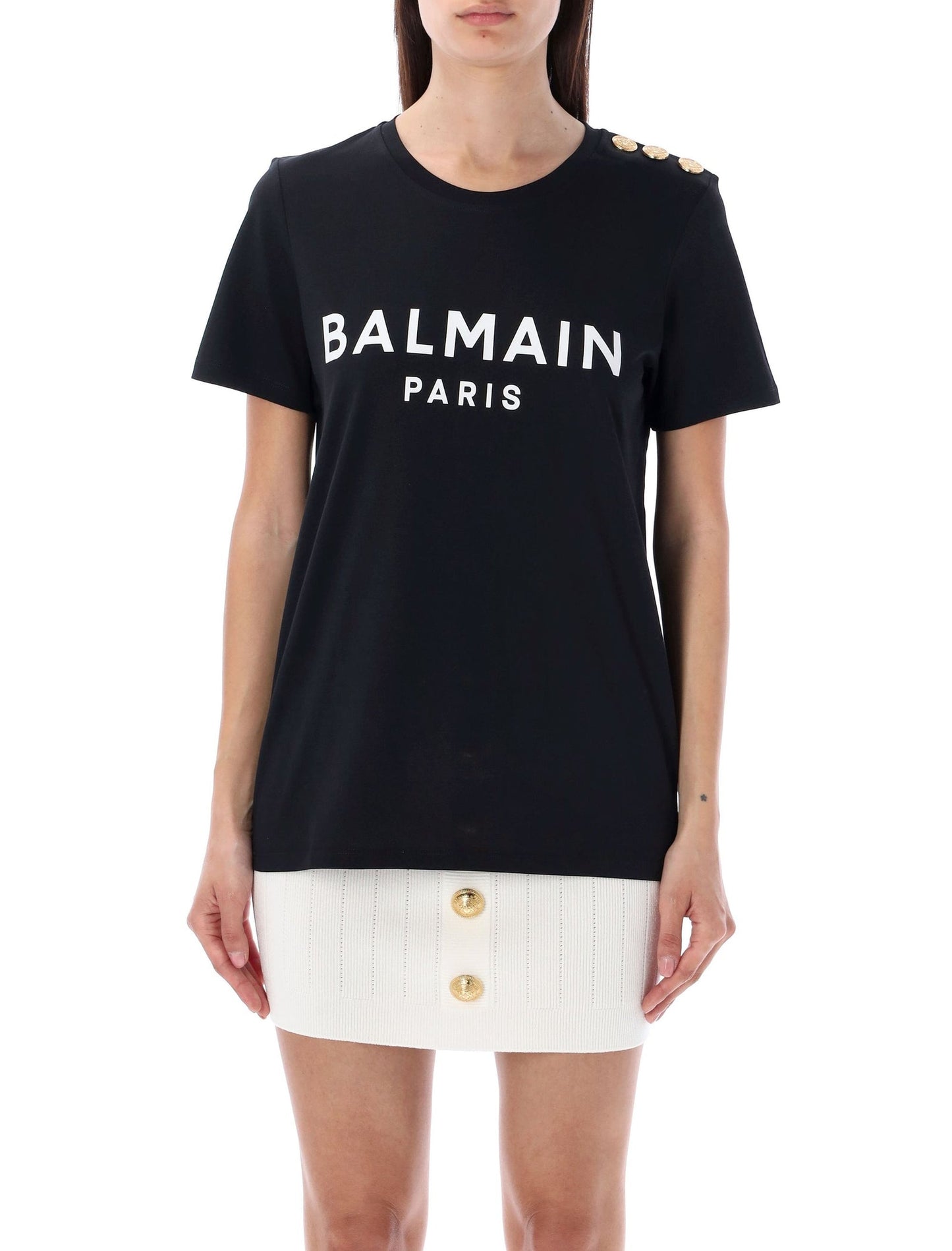 Balmain Tシャツとポロスブラック - Image 5