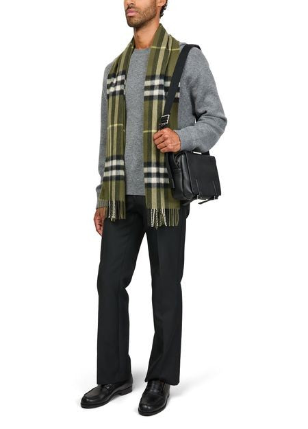 BURBERRY Checked cashmere scarf - Image 5